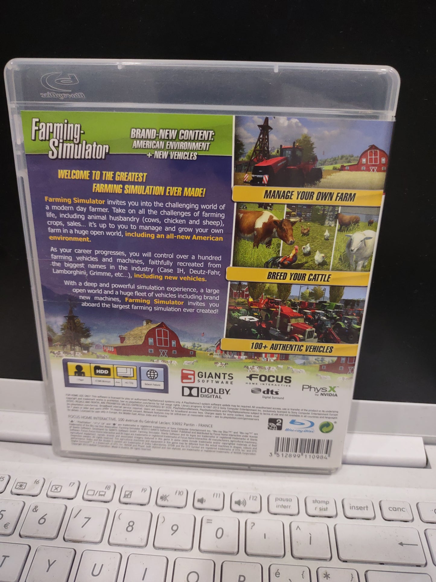 Gioco PlayStation ps3 farming simulator