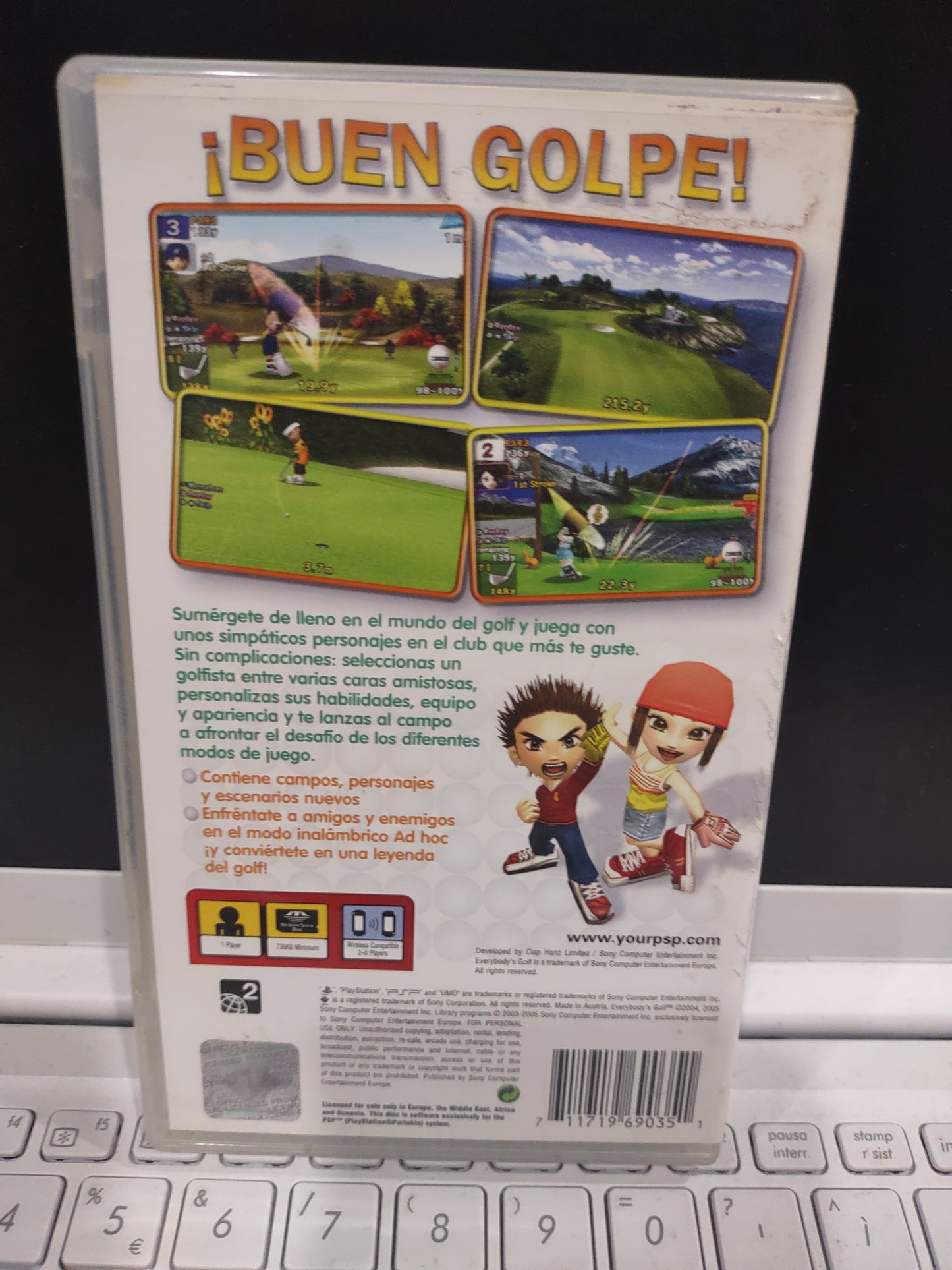 Gioco PlayStation psp everybody Golf