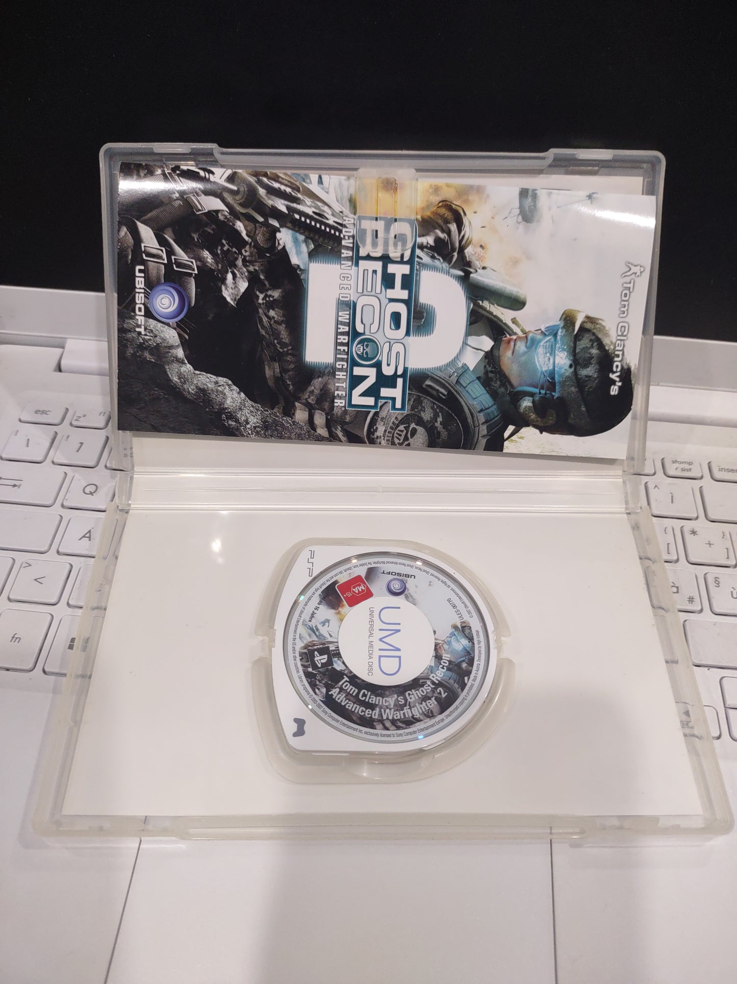 Gioco PlayStation psp Tom clancy's Ghost recon advanced warfighter 2