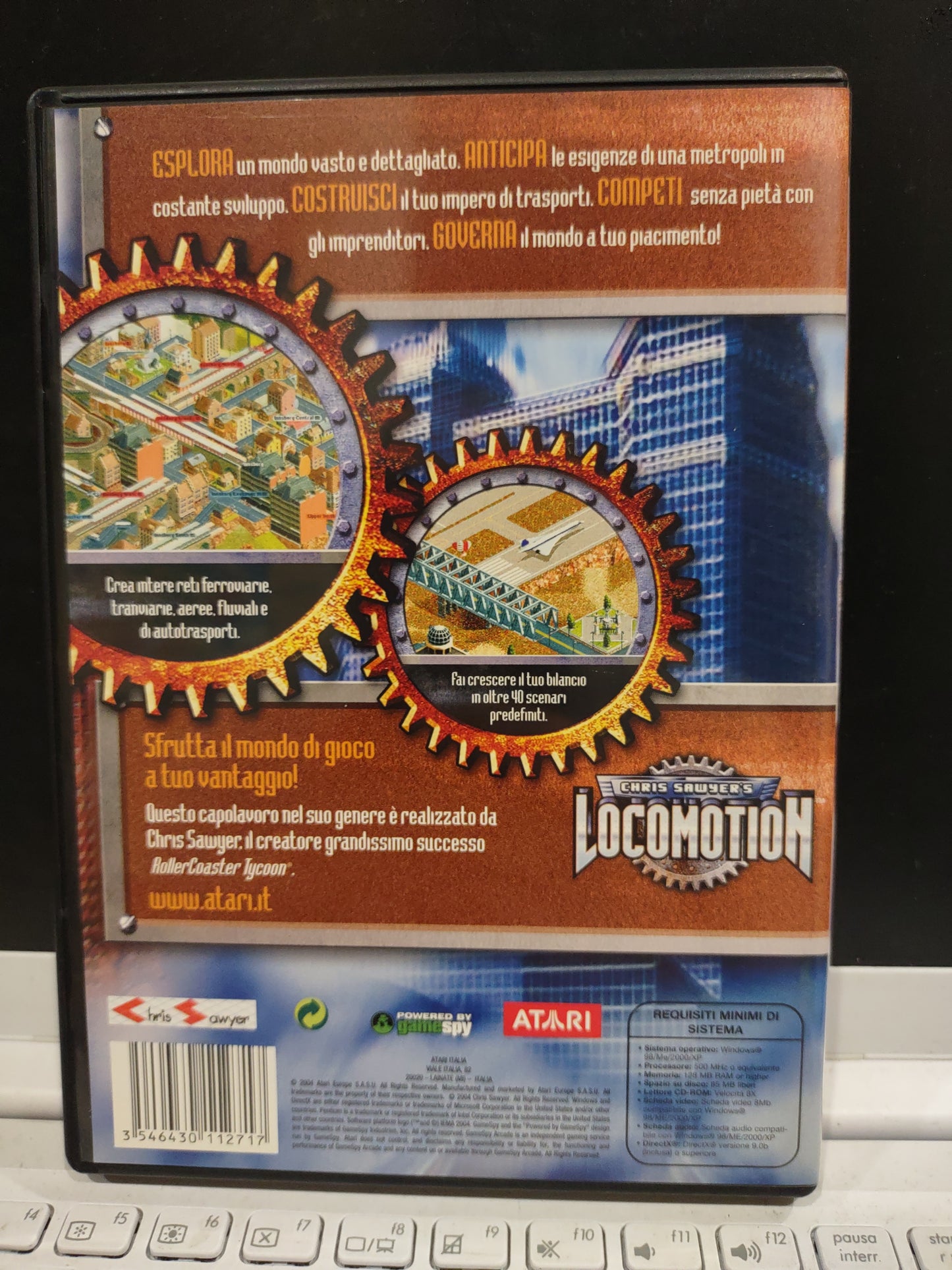 Gioco PC computer Chris Sawyer locomotion