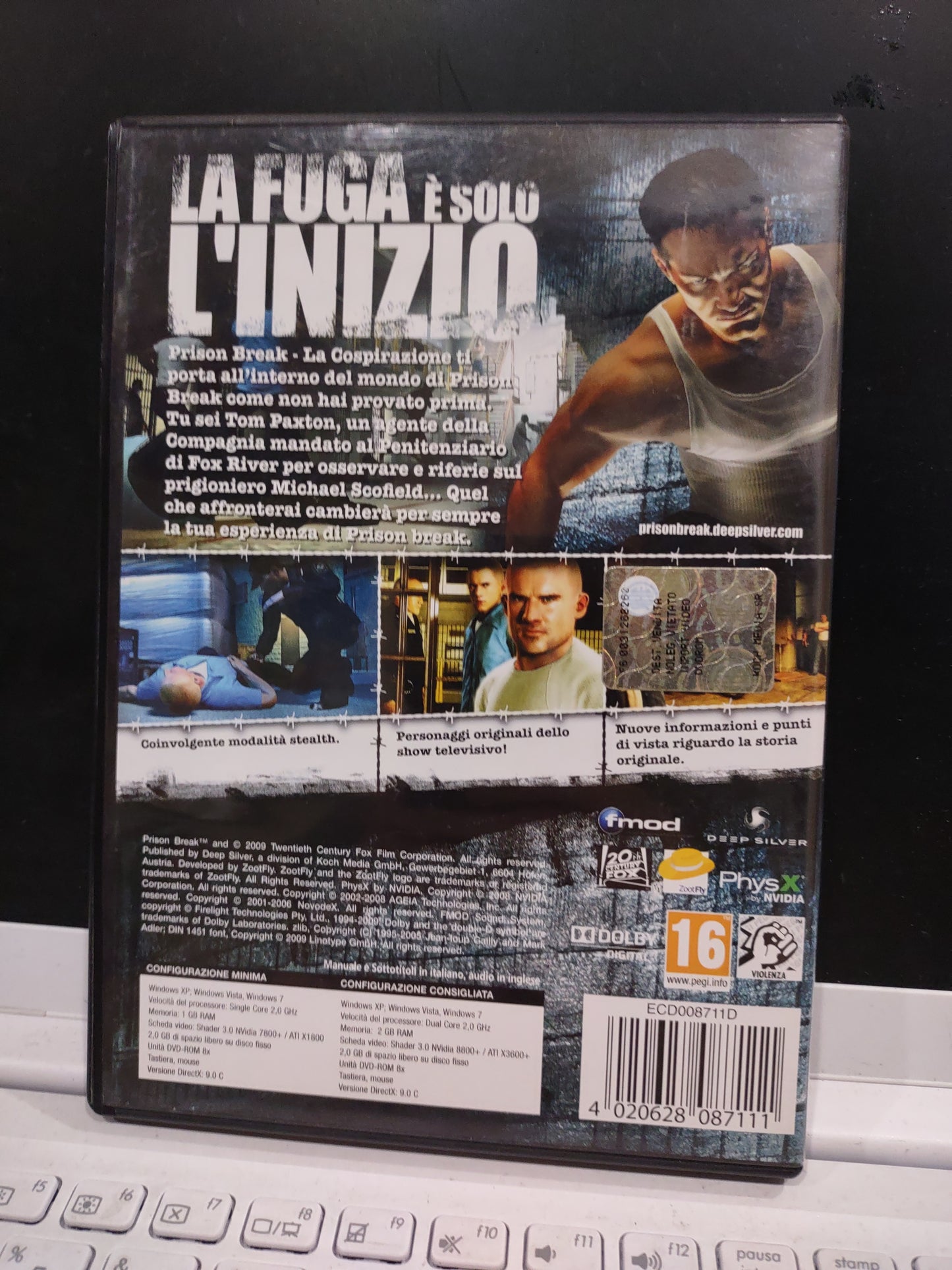 Gioco PC computer prison break the conspiracy