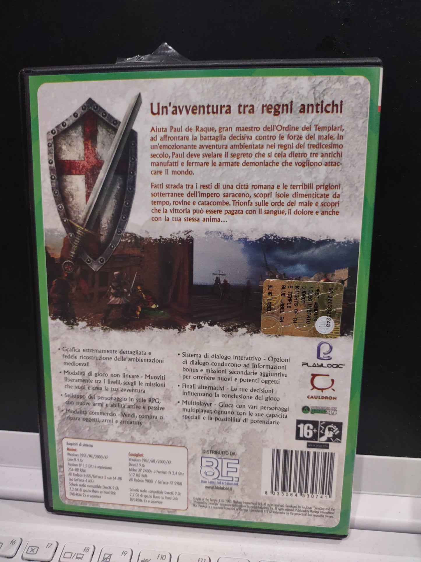 Gioco PC computer knights of the Temple 2