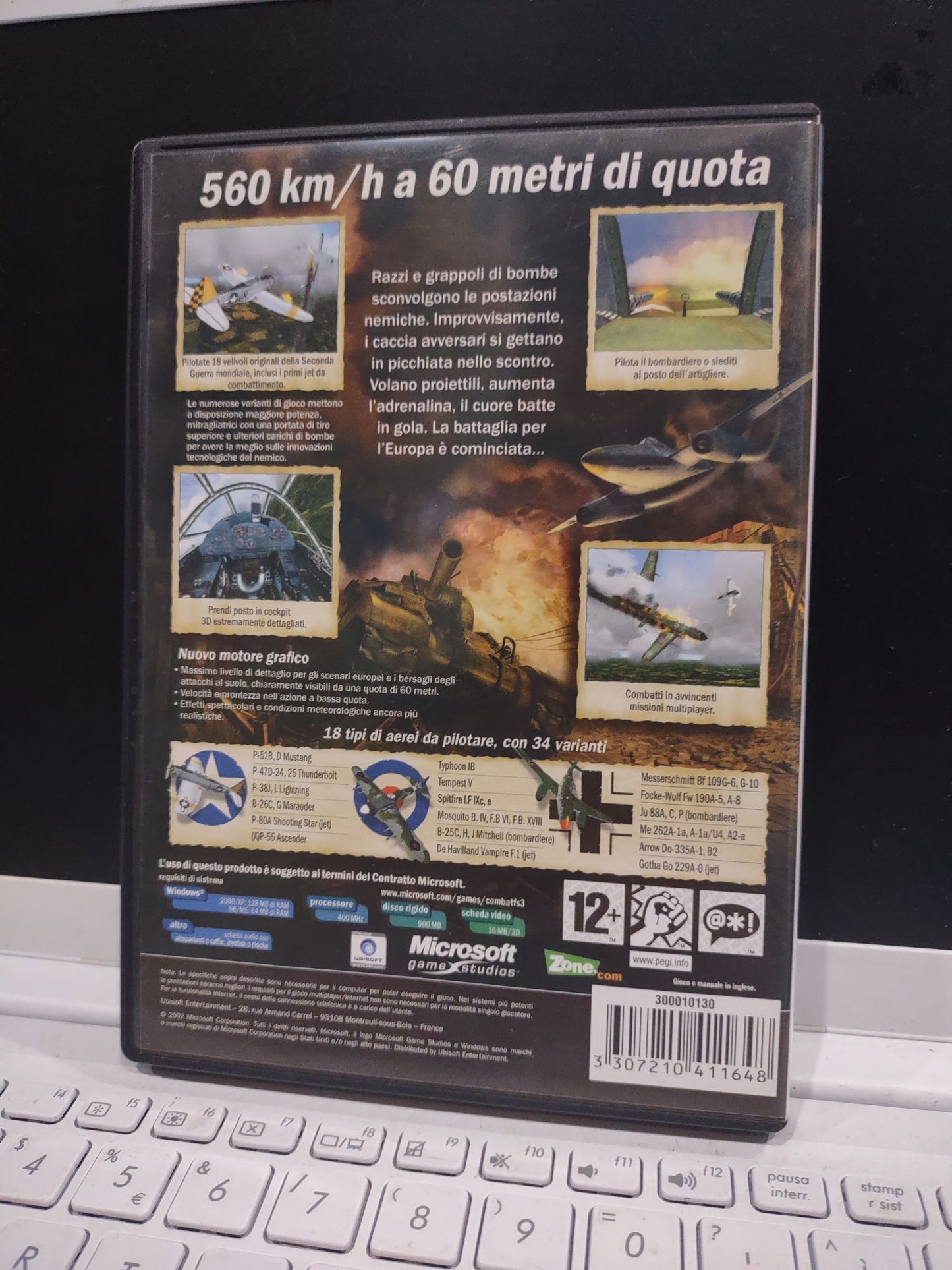 Gioco PC computer combat Flight simulator 3