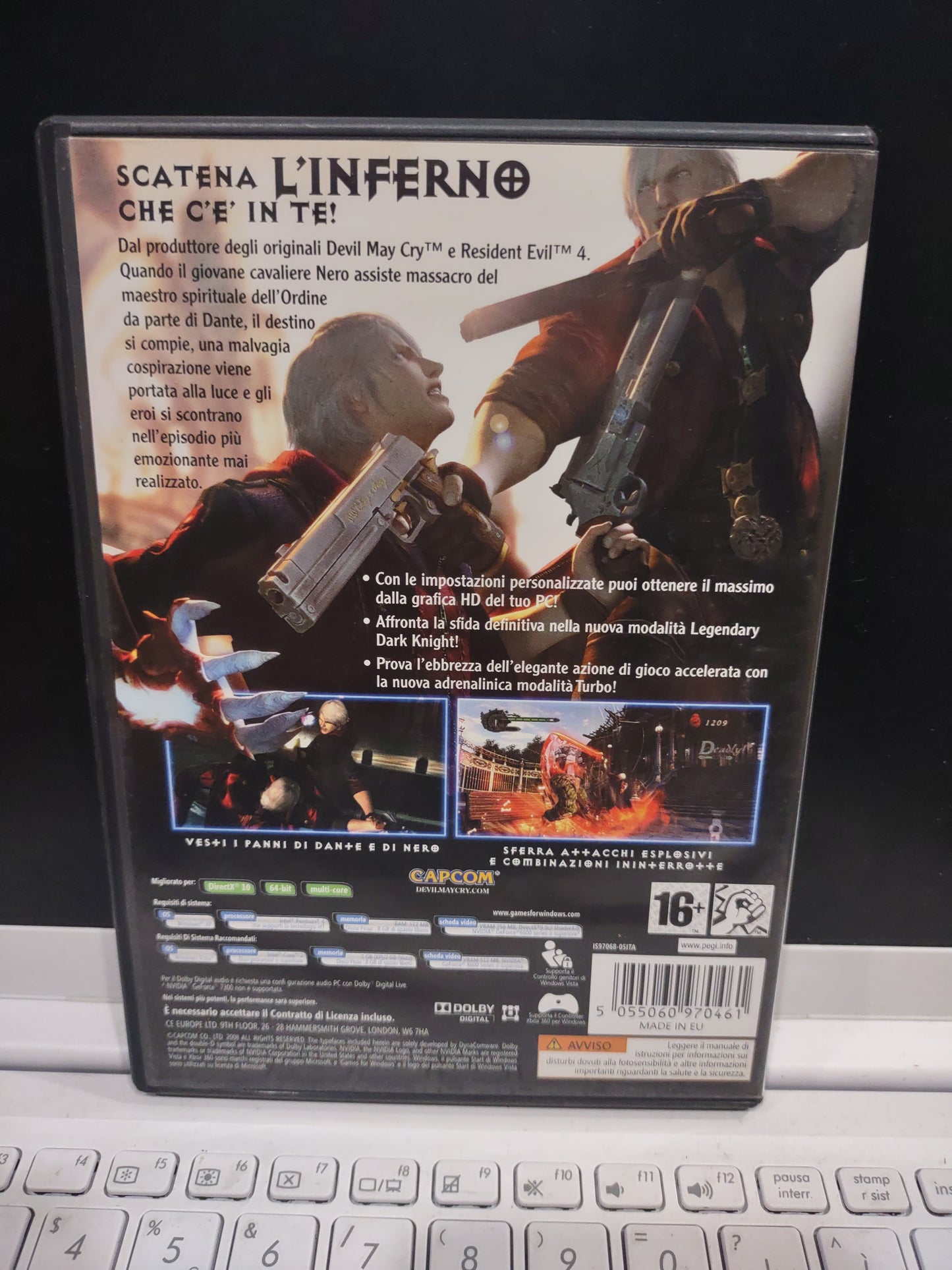 Gioco PC computer Devil May cry 4