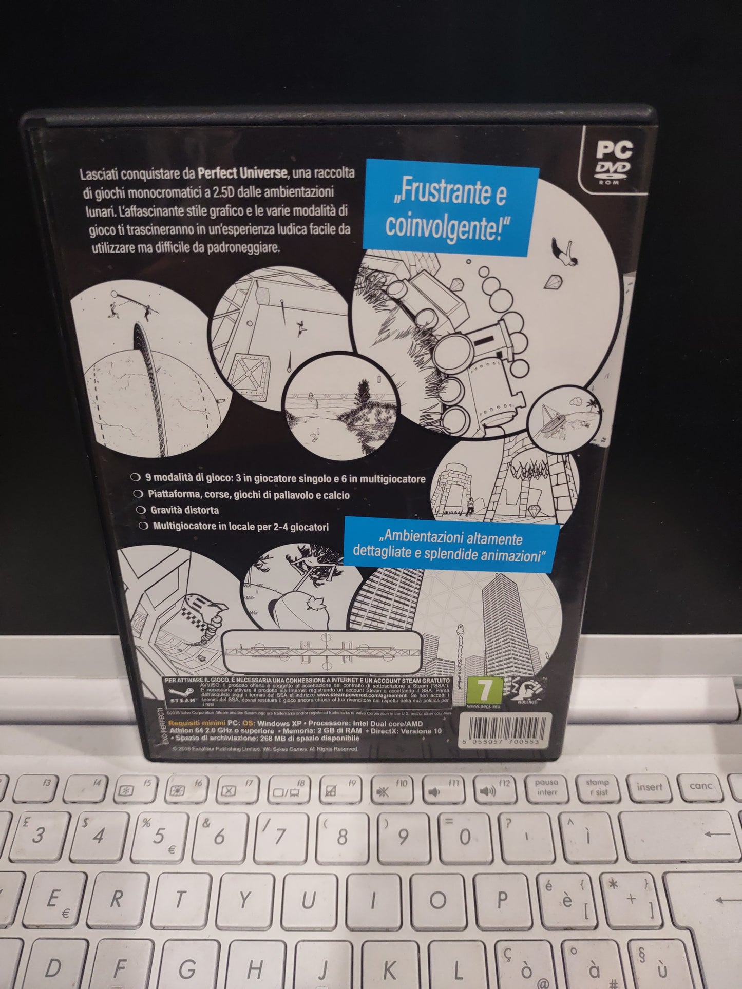 Gioco PC computer perfect universe Gravity games