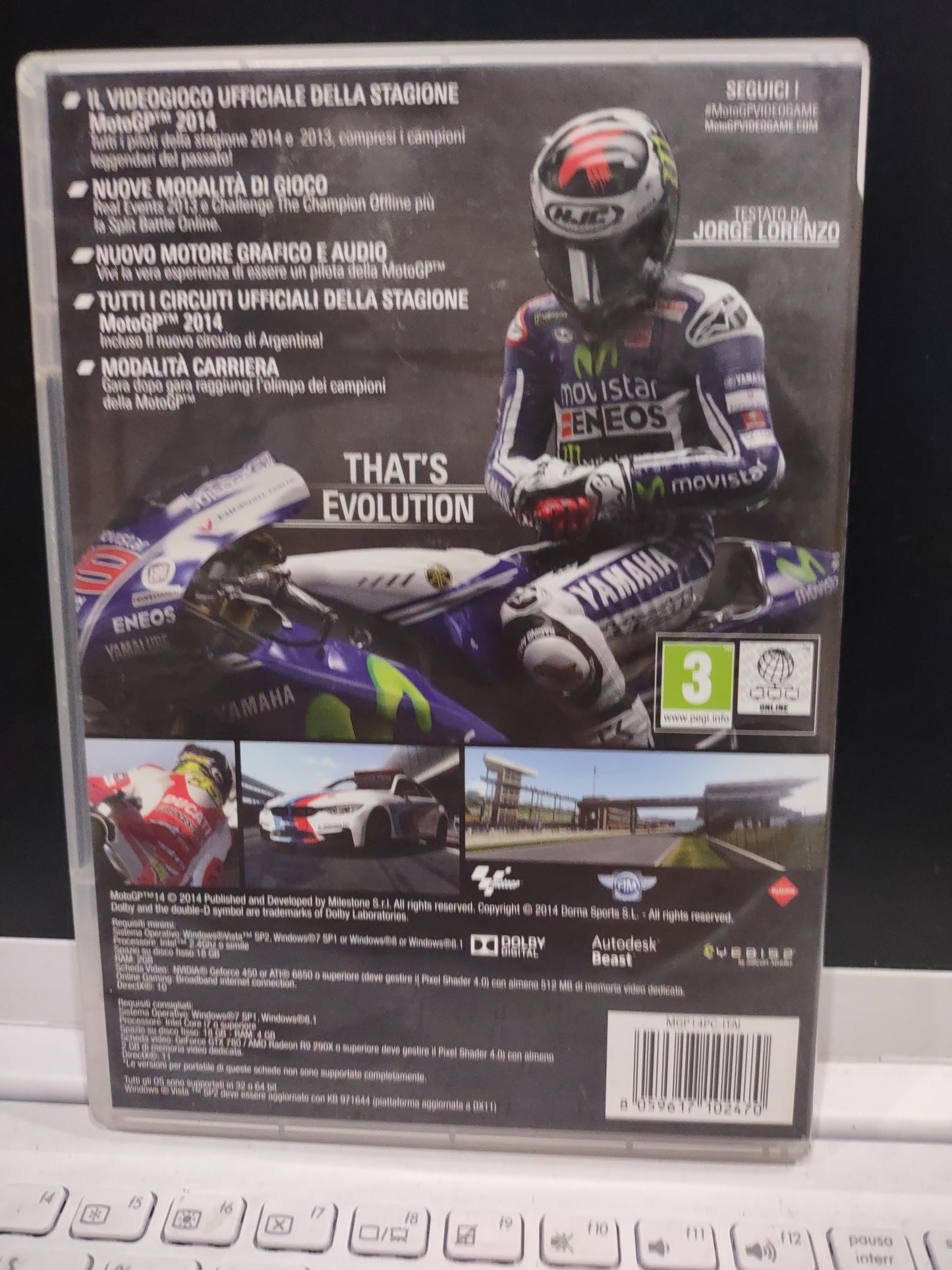 Gioco PC computer moto GP 14