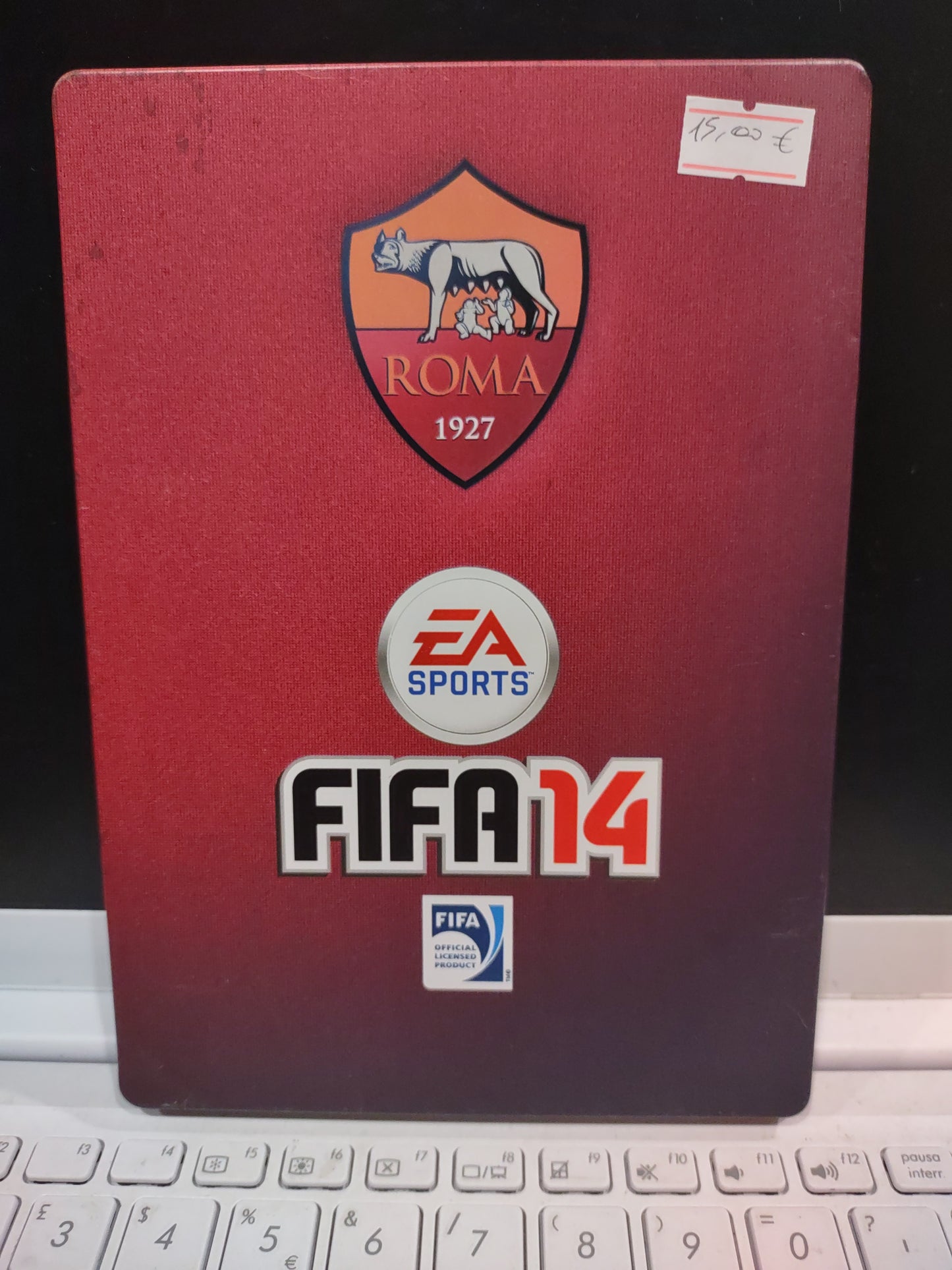 Gioco fifa 14 PS3 PlayStation con steelbook Roma calcio
