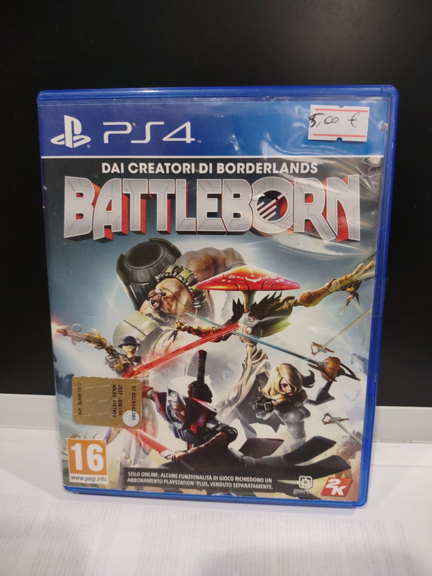 Gioco PlayStation PS4 battleborn