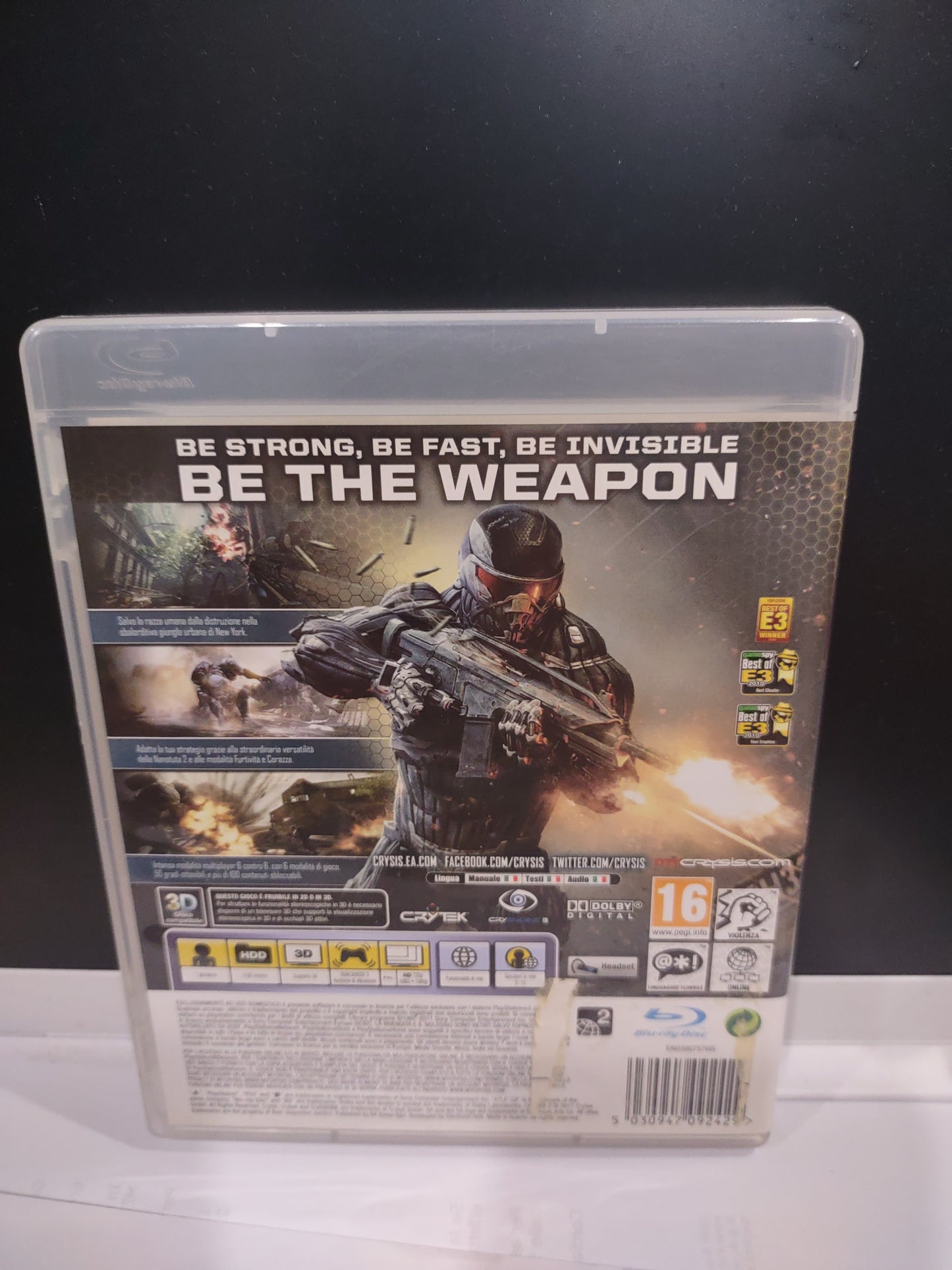 Gioco PlayStation ps3 crysis 2