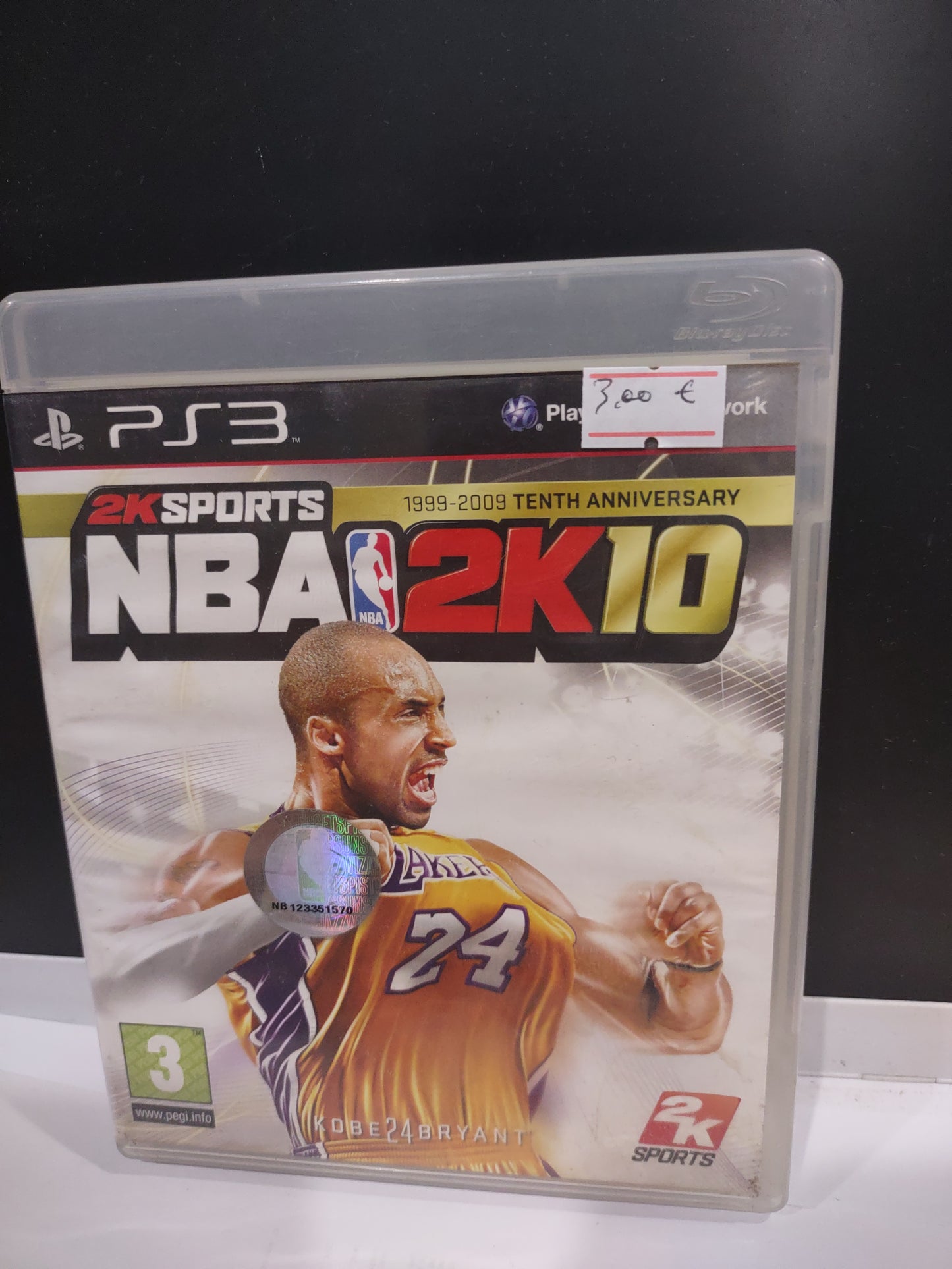 Gioco PlayStation ps3 Nba 2k10 tenth anniversary