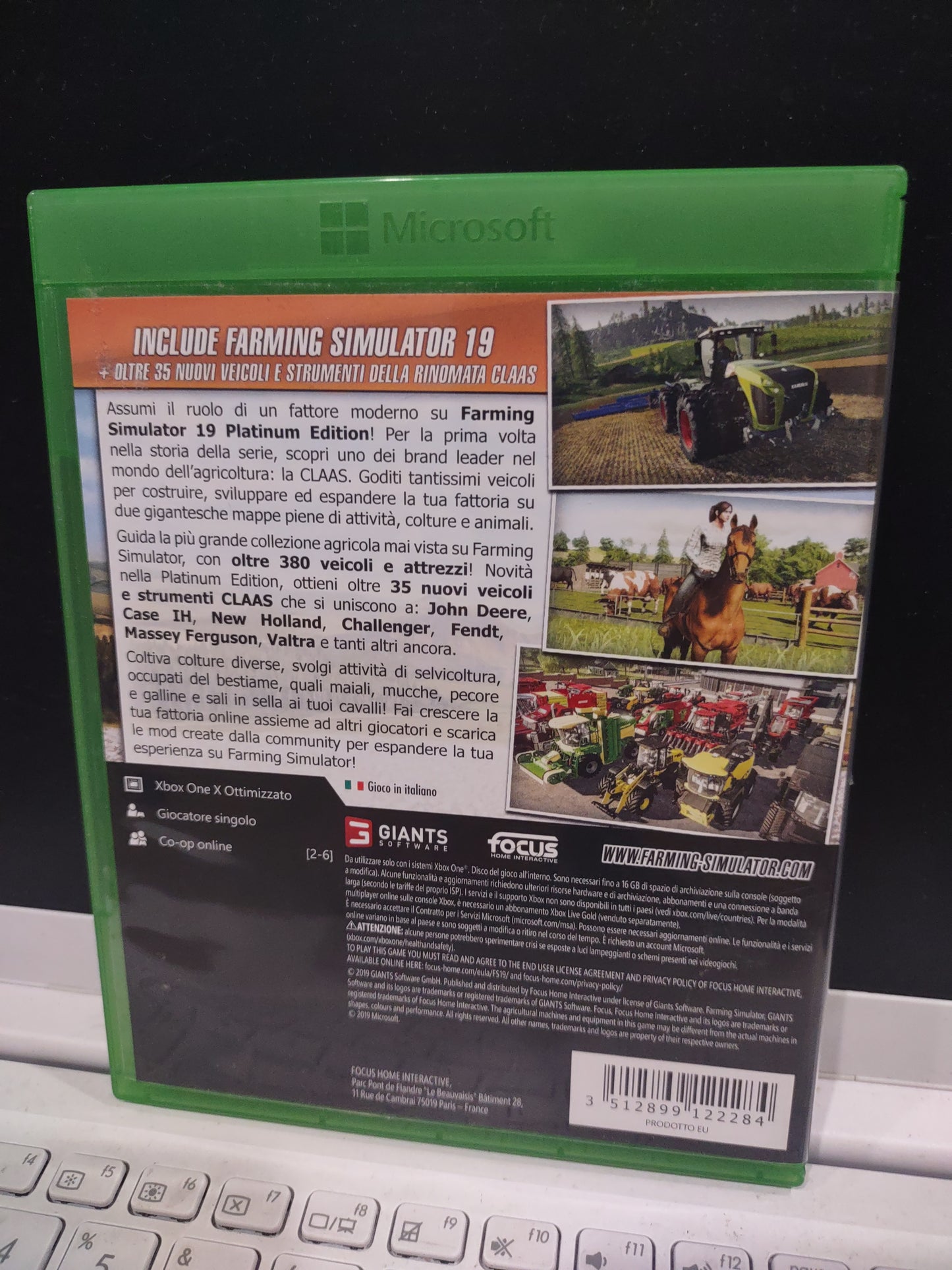 Gioco Xbox One farming simulator 19 Platinum edition