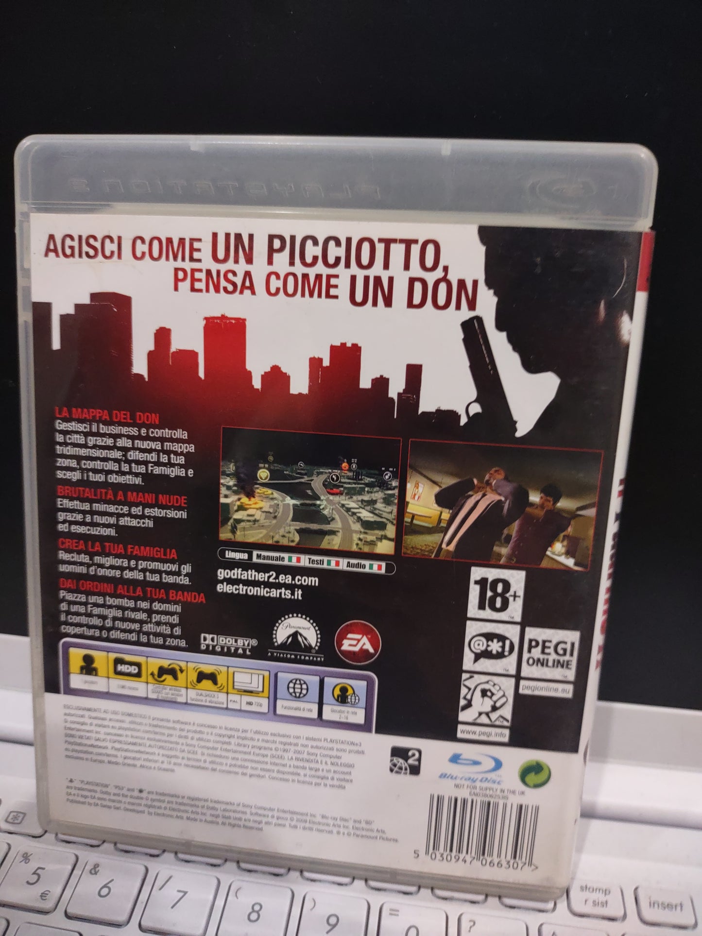 Gioco PlayStation ps3 il padrino 2