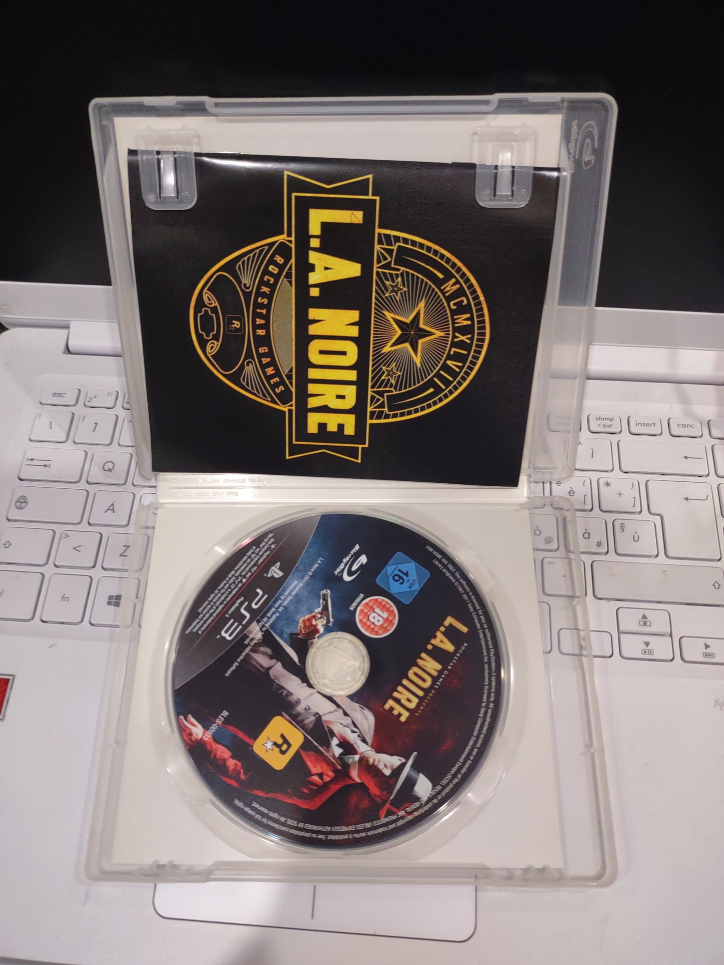 Gioco PlayStation ps3 l.a. noire