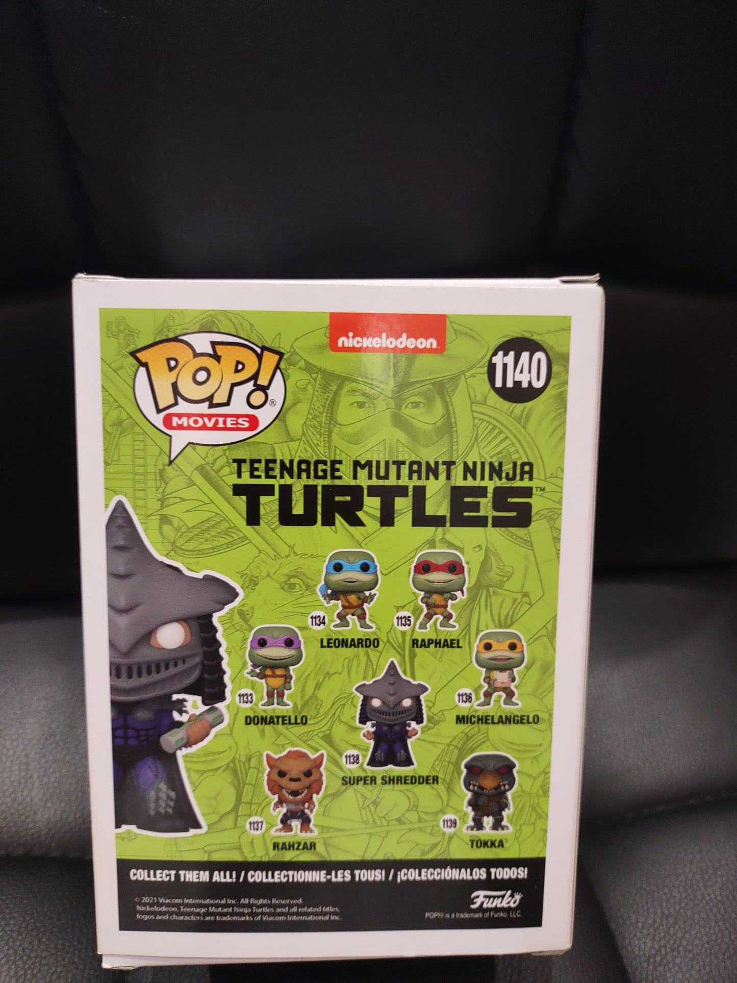Pop funko movies teenage mutant ninja turtles 1140 shredder exclusive