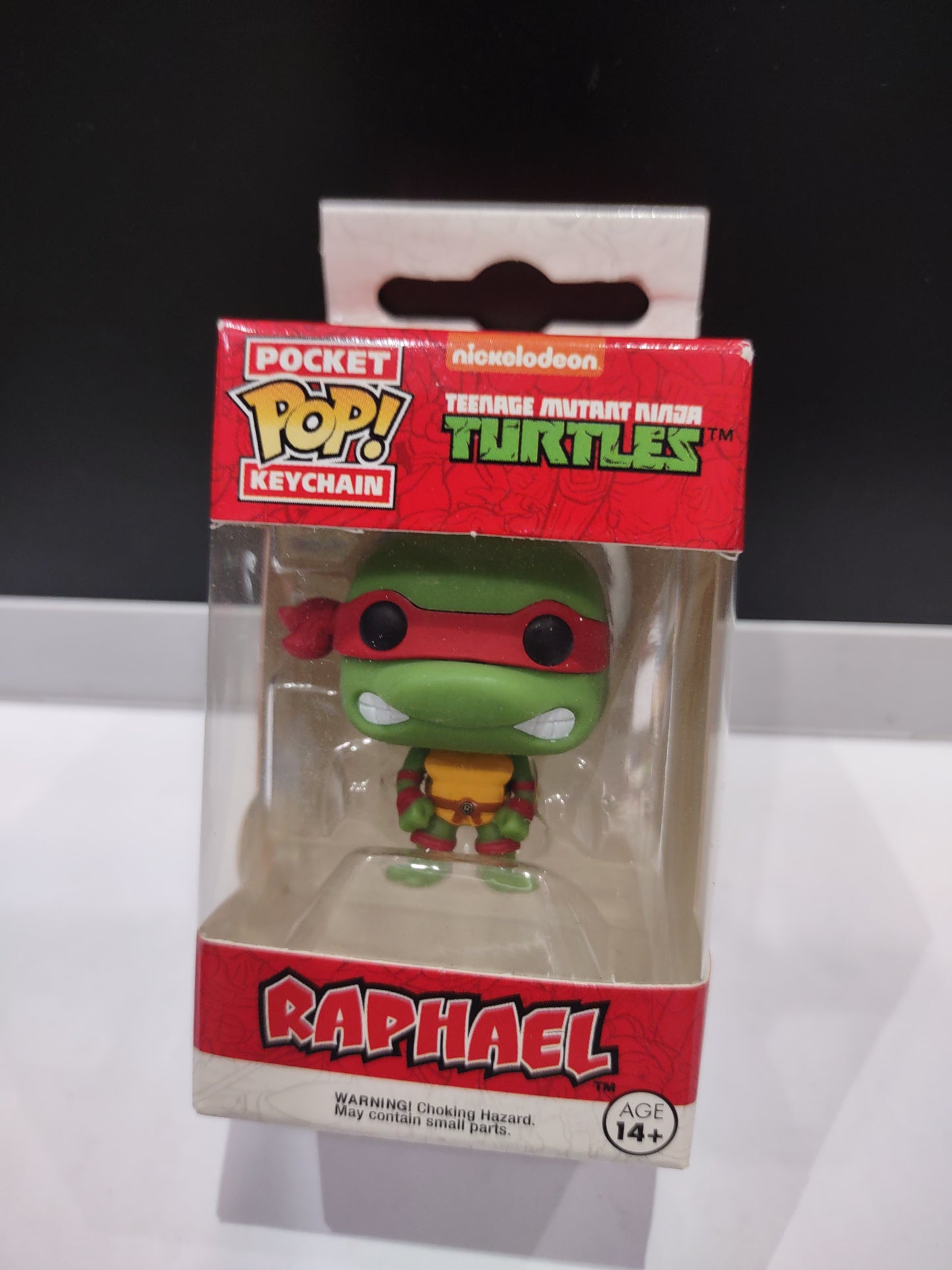 Pop funko pocket keychain teenage mutant ninja turtles Raphael Raffaello