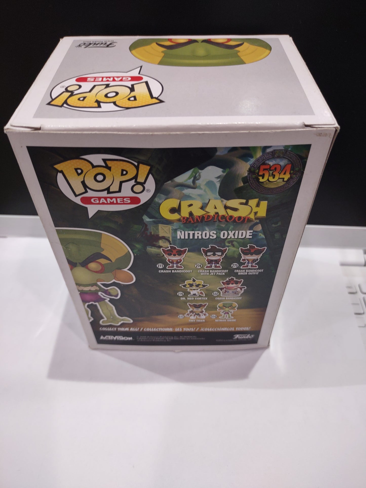 Pop funko games Crash Bandicoot nitros oxide