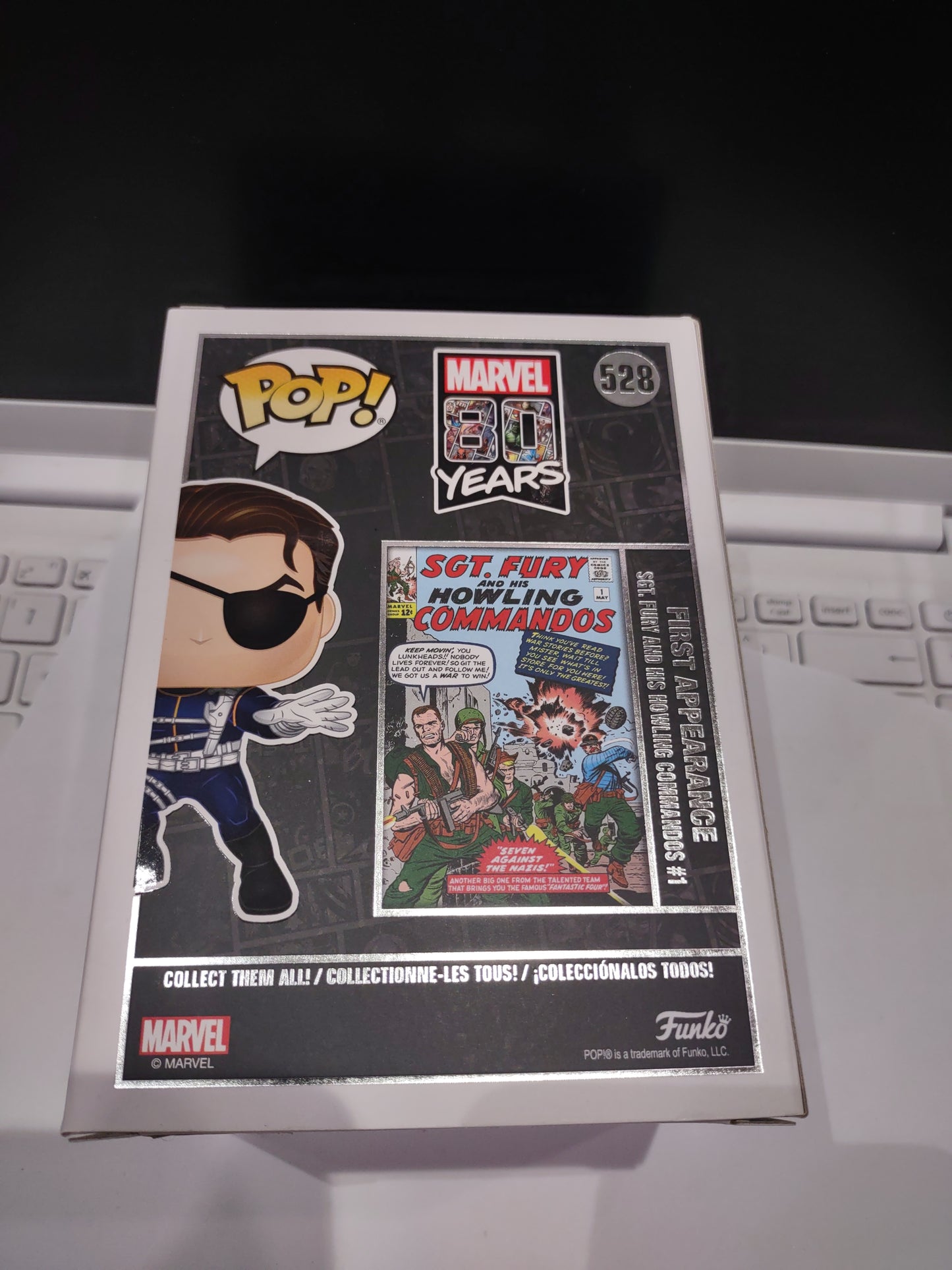 Pop funko Marvel 80 years Limited edition 2019 Nick Fury 528