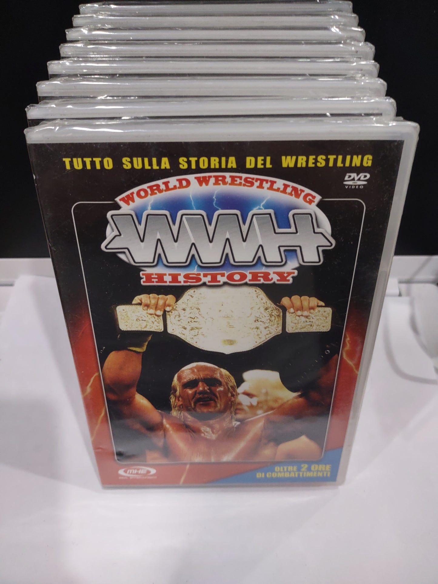 WWE wwh world wrestling history volume 20622 sigillato Inoki Hulk Hogan
