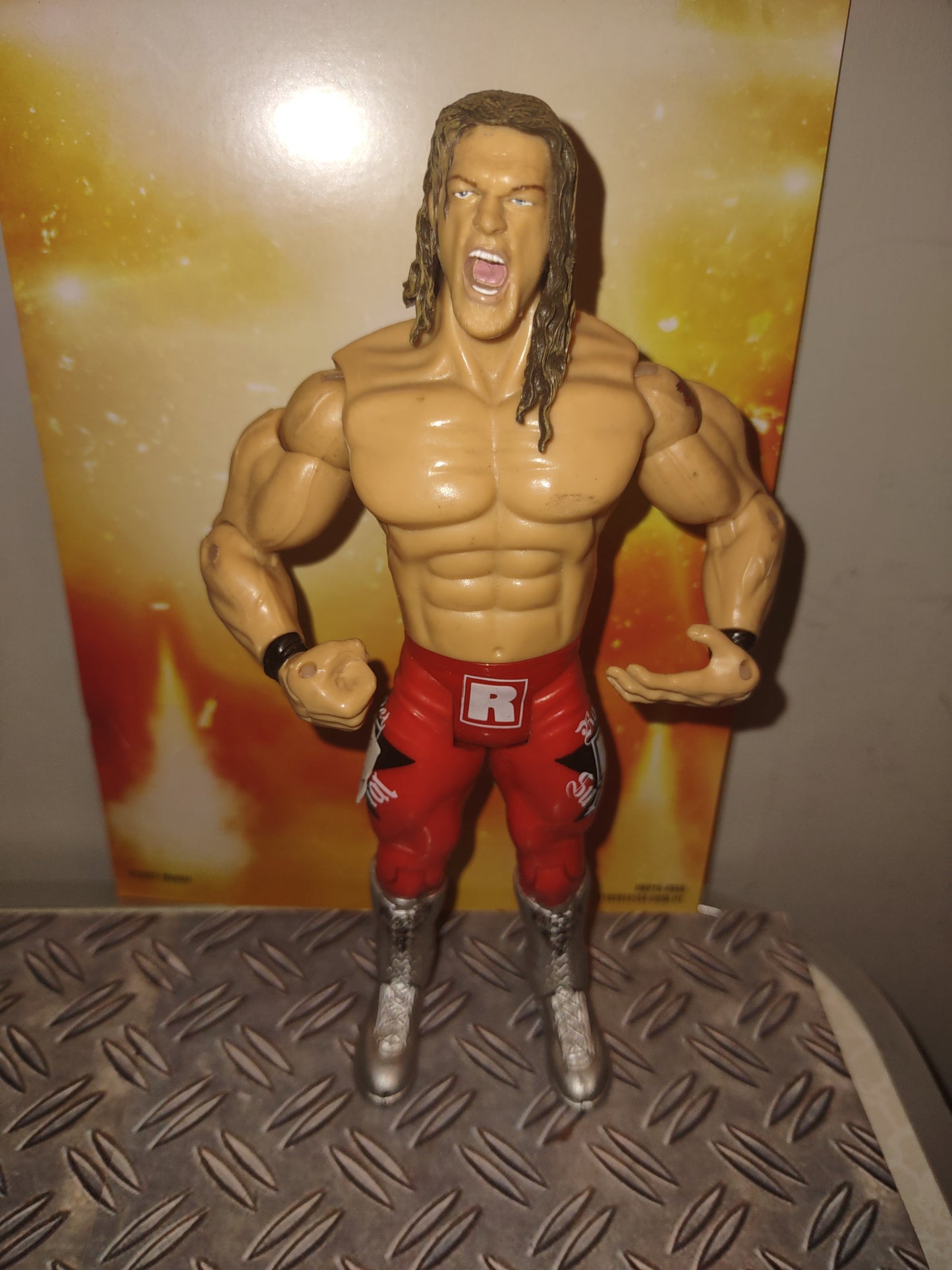 WWE figure jakks Edge rated superstar