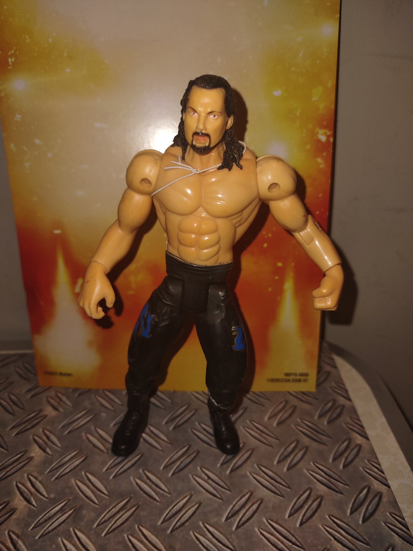 Wcw toybiz konnan wrestling figure no WWE