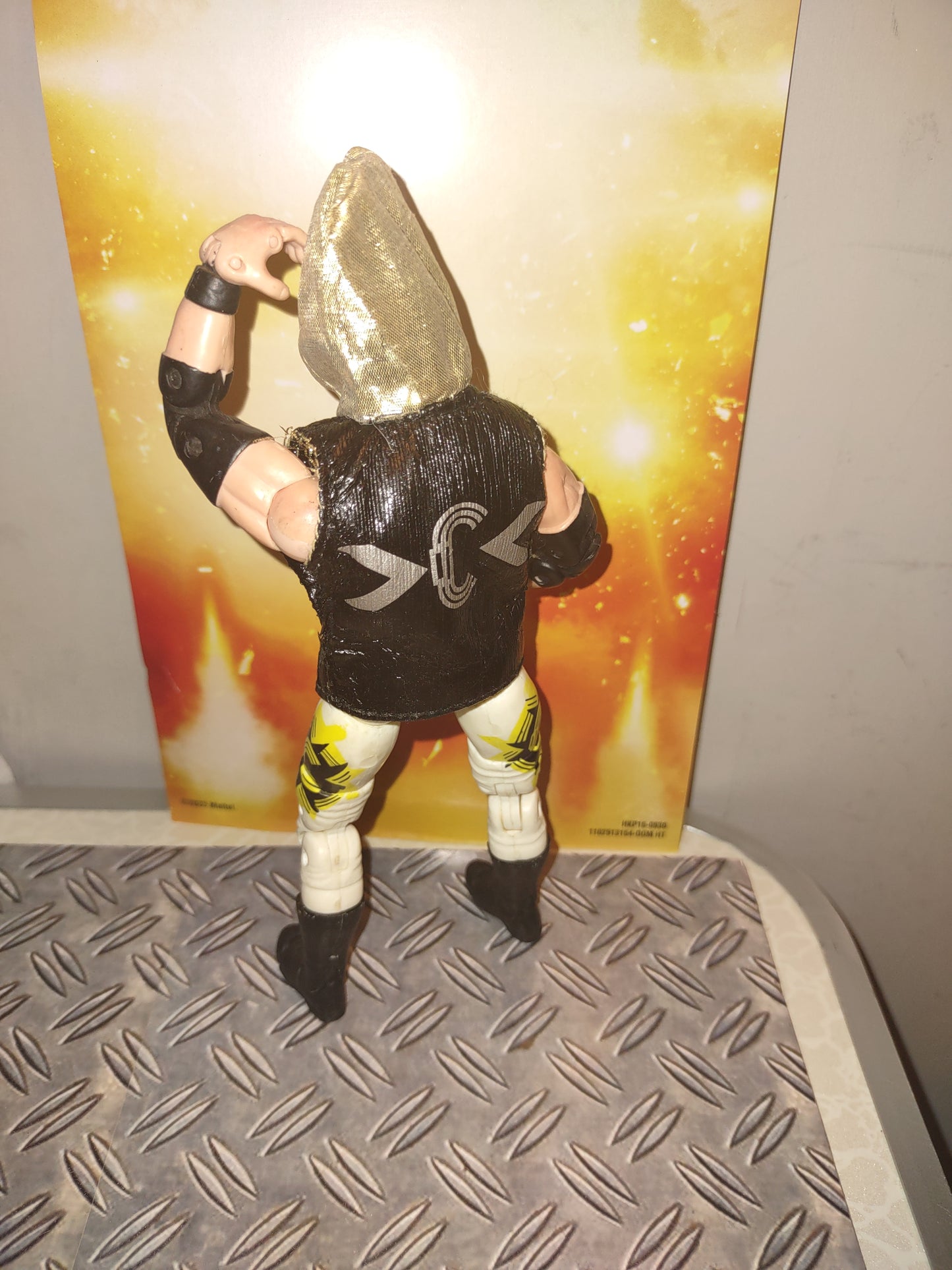 Tna impact wrestling figure Christian cage captain carisma no WWE