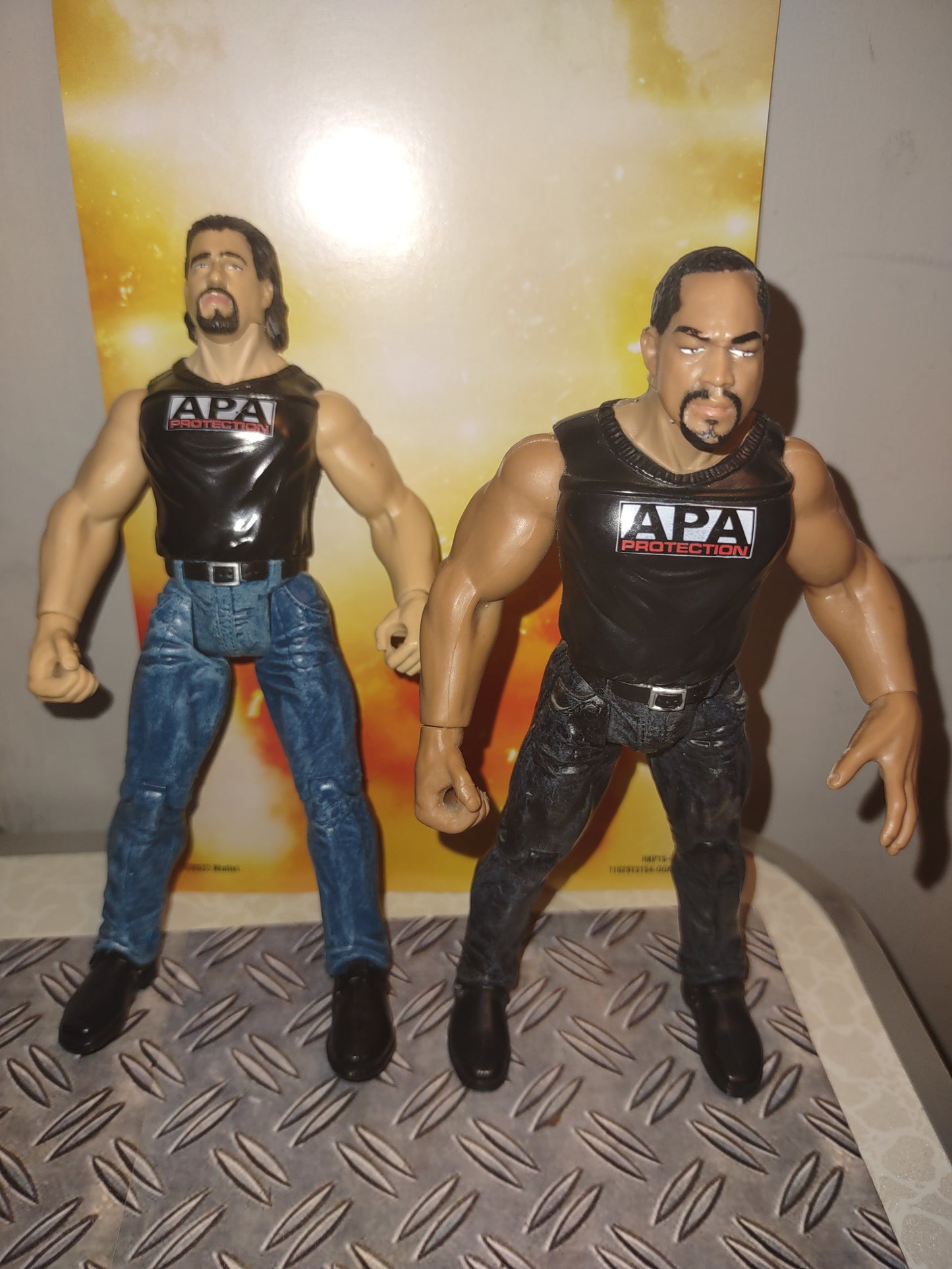 WWE figure jakks wrestling APA protection JBL Ron Simmons