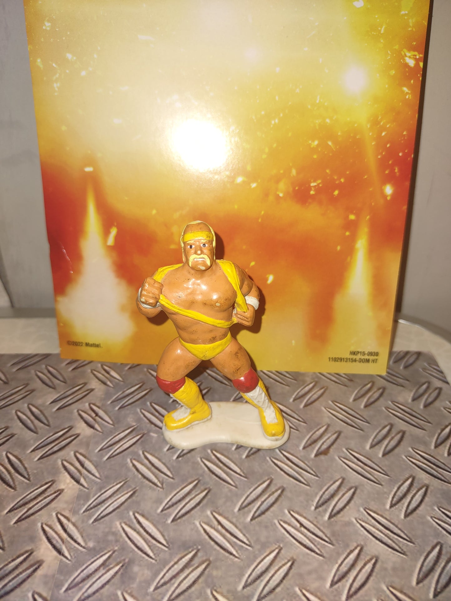 WWE WWF titan sport Hulk Hogan 1990