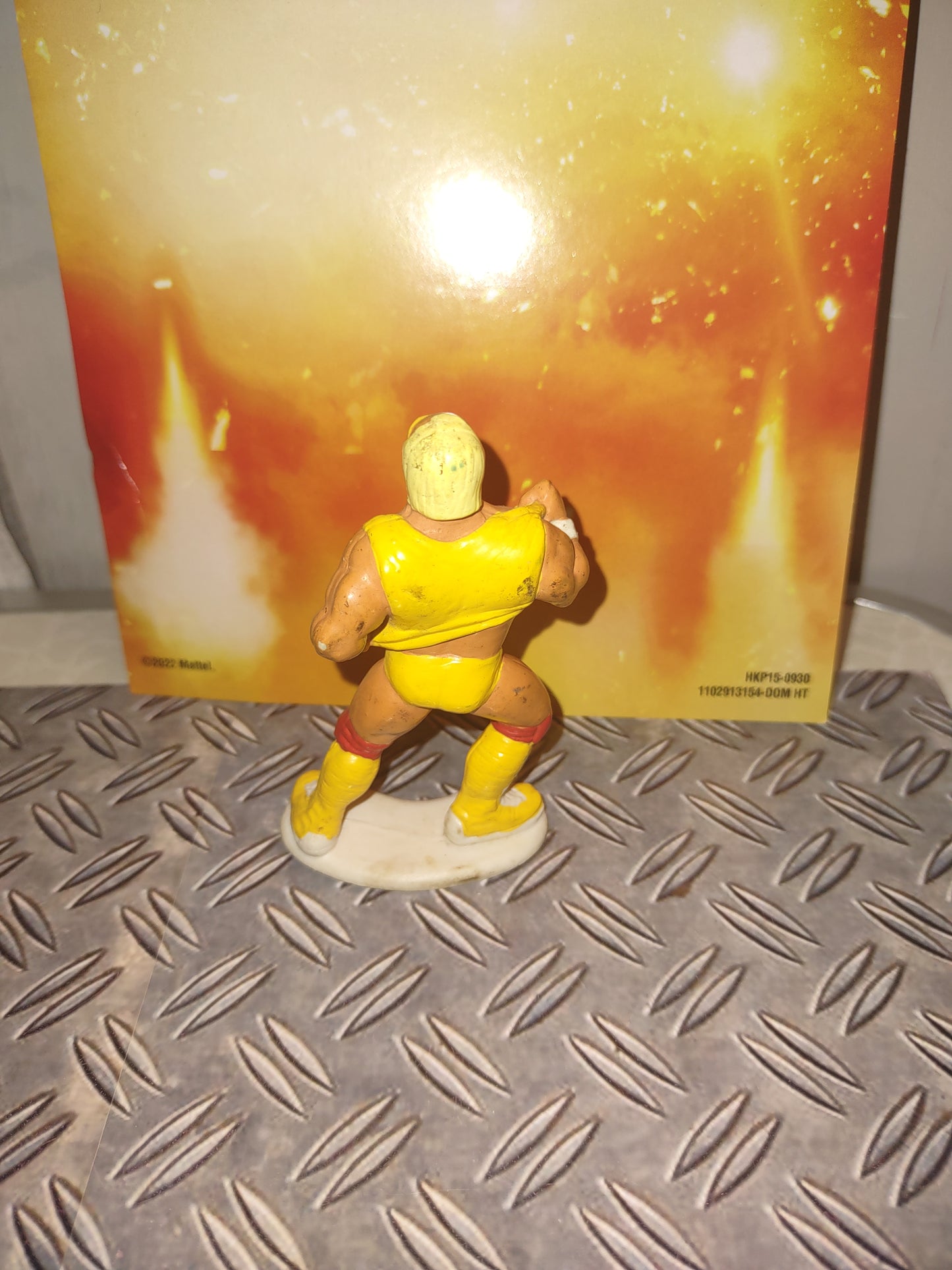 WWE WWF titan sport Hulk Hogan 1990