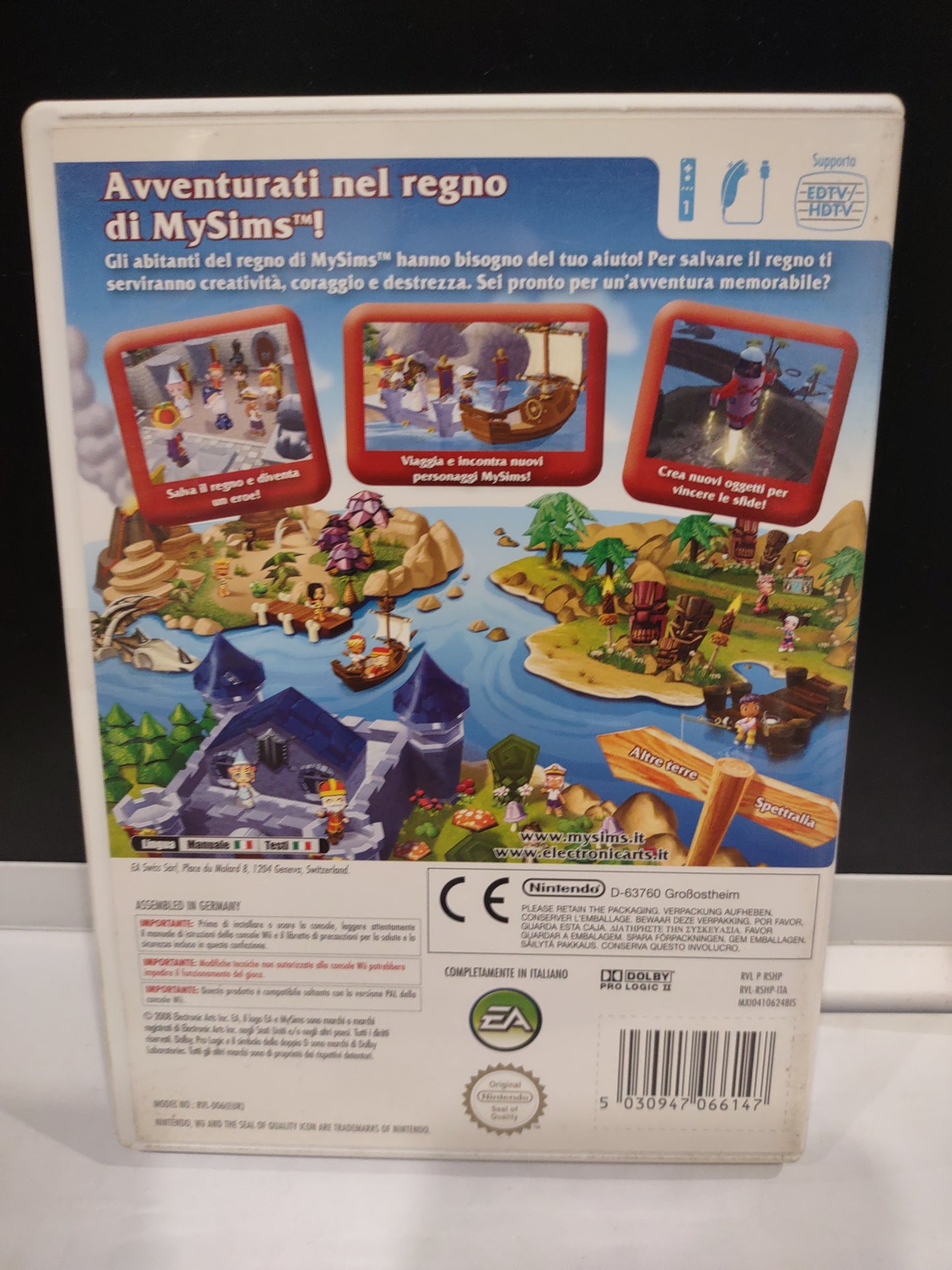 Gioco Nintendo Wii mysims Kingdom