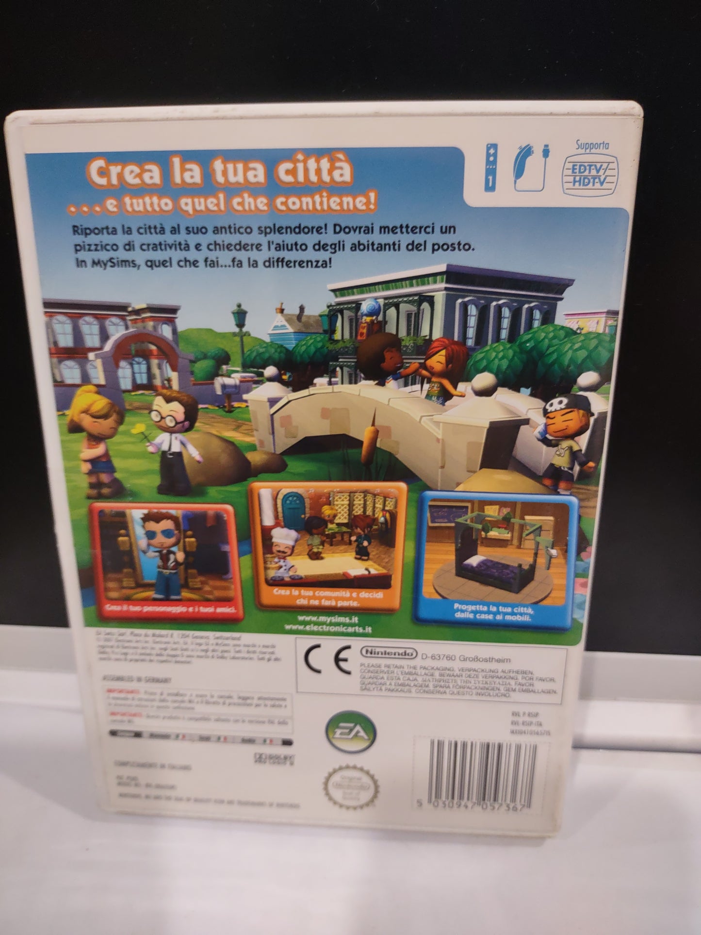 Gioco Nintendo Wii mysims PAL ITA
