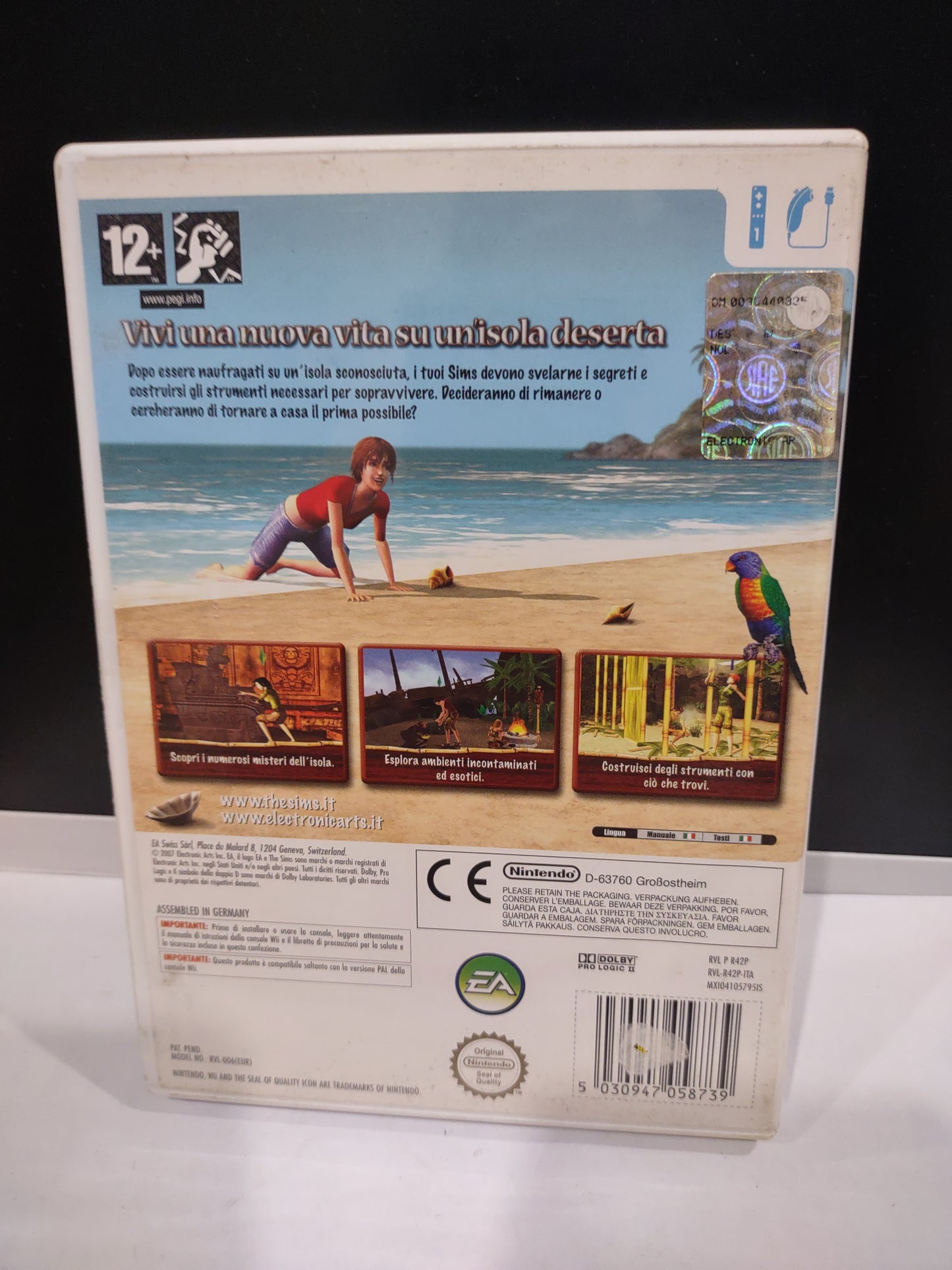 Gioco Nintendo Wii the Sims 2 Island PAL ITA