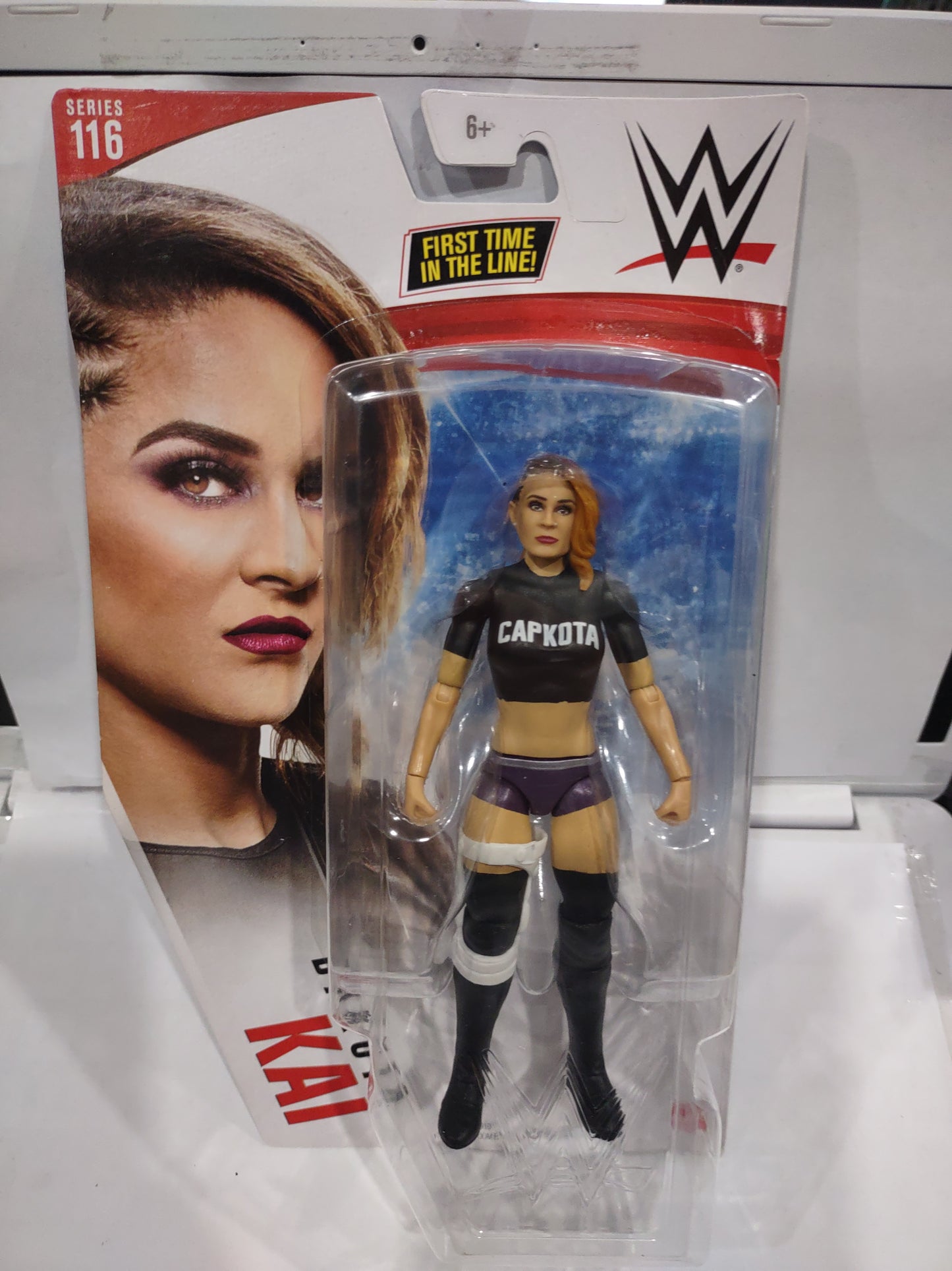 WWE Mattel figure basic Dakota Kai First Time in the line