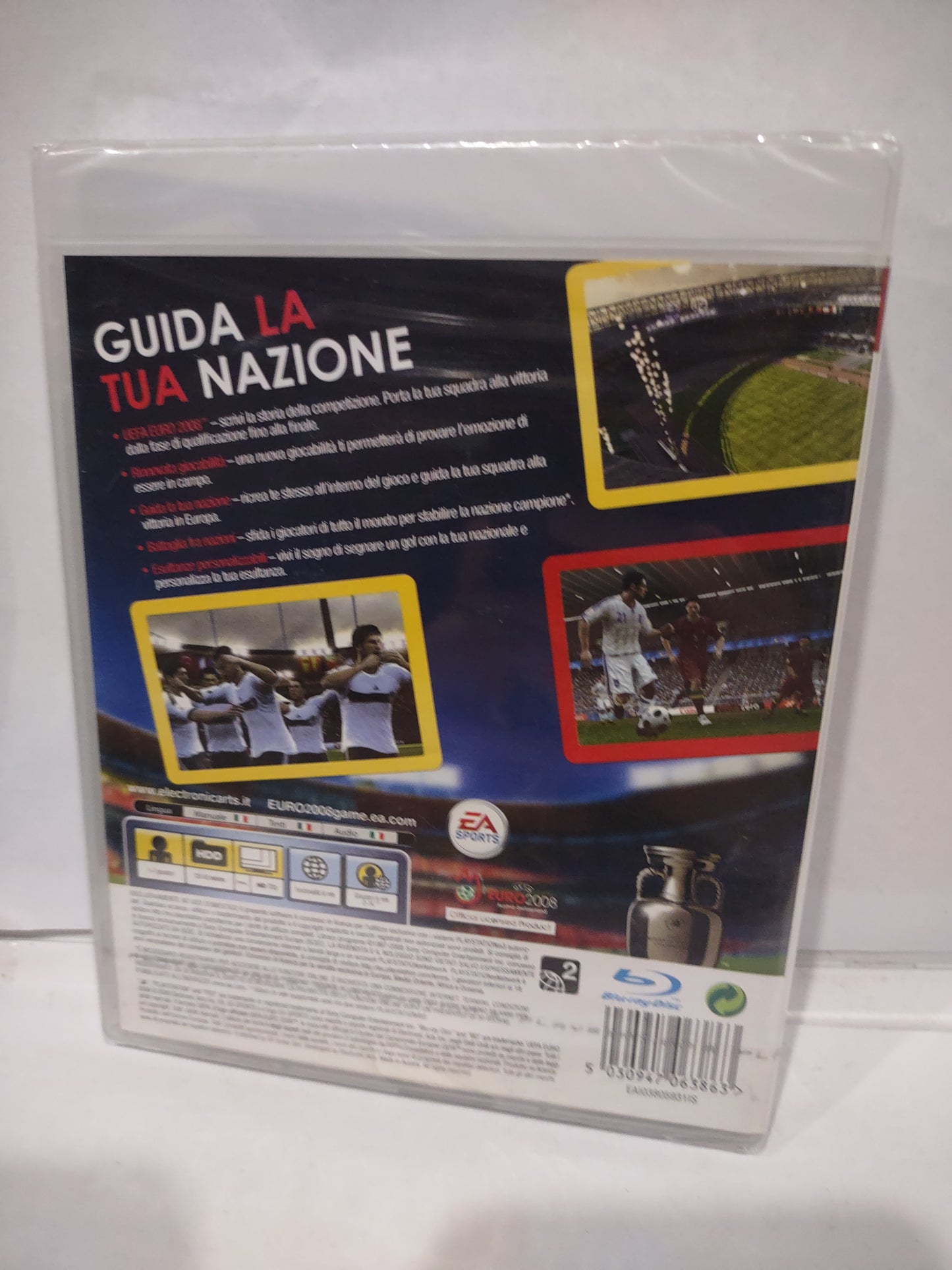 Gioco PlayStation ps3 UEFA euro 2008