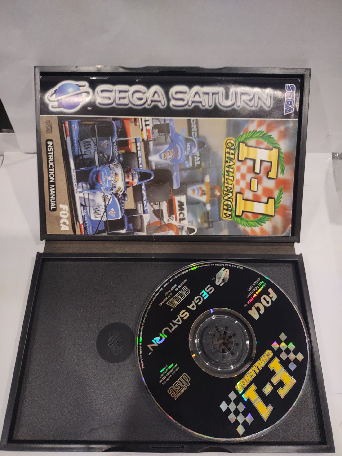 Gioco sega Saturn F1 challenge