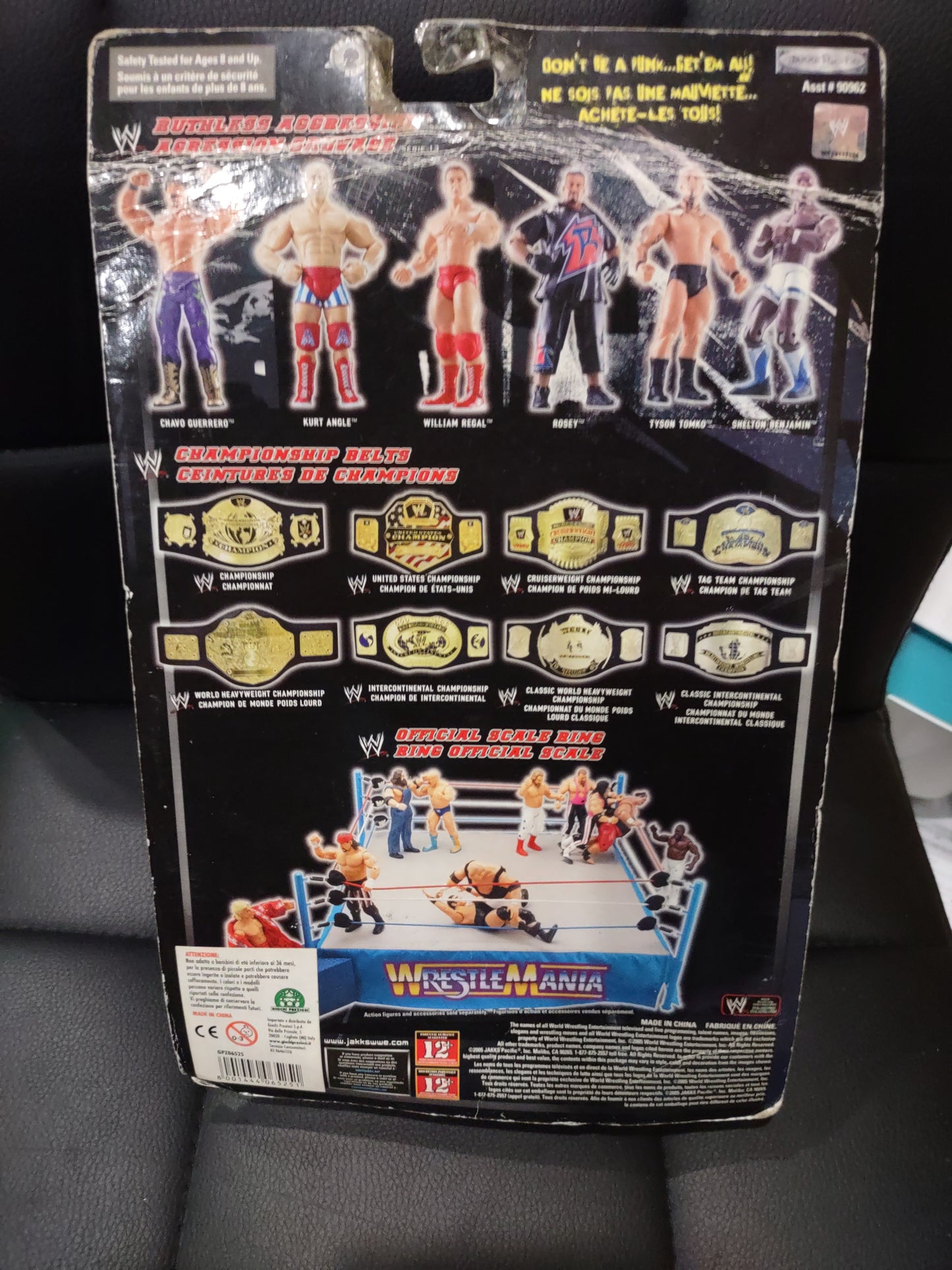 WWE figure jakks WrestleMania 21 lita