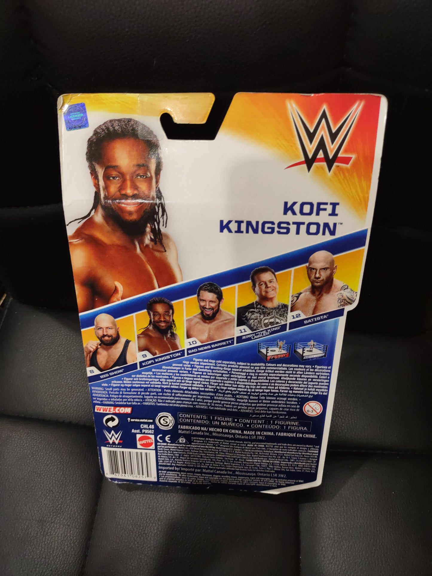 WWE Mattel figure basic kofi Kingston