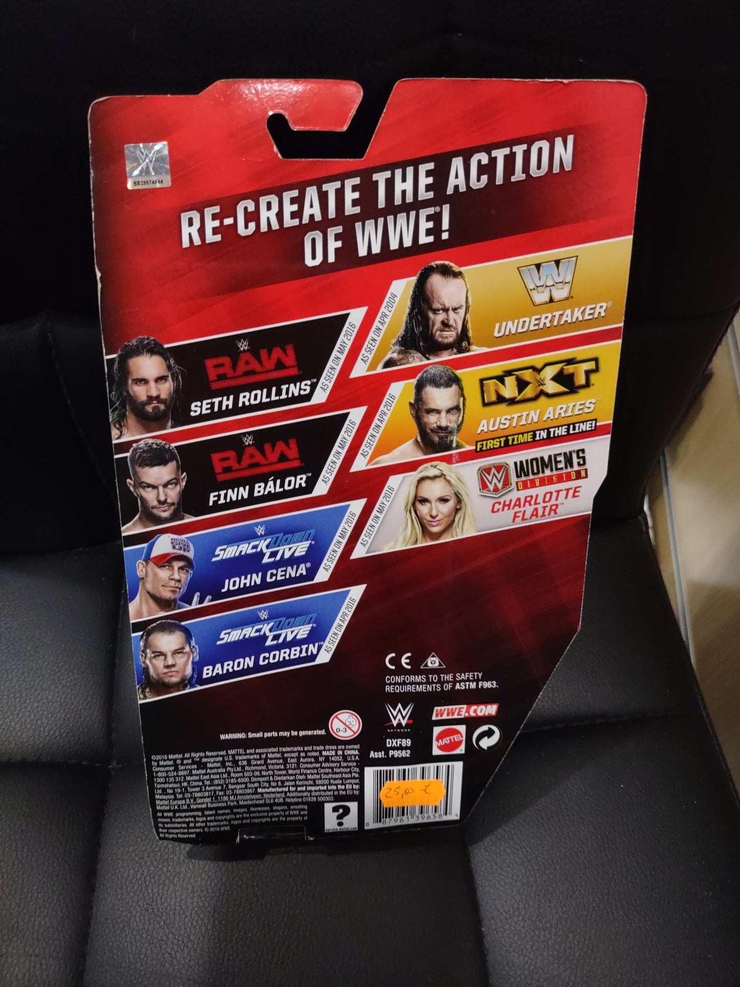 WWE Mattel figure basic austin Aries
