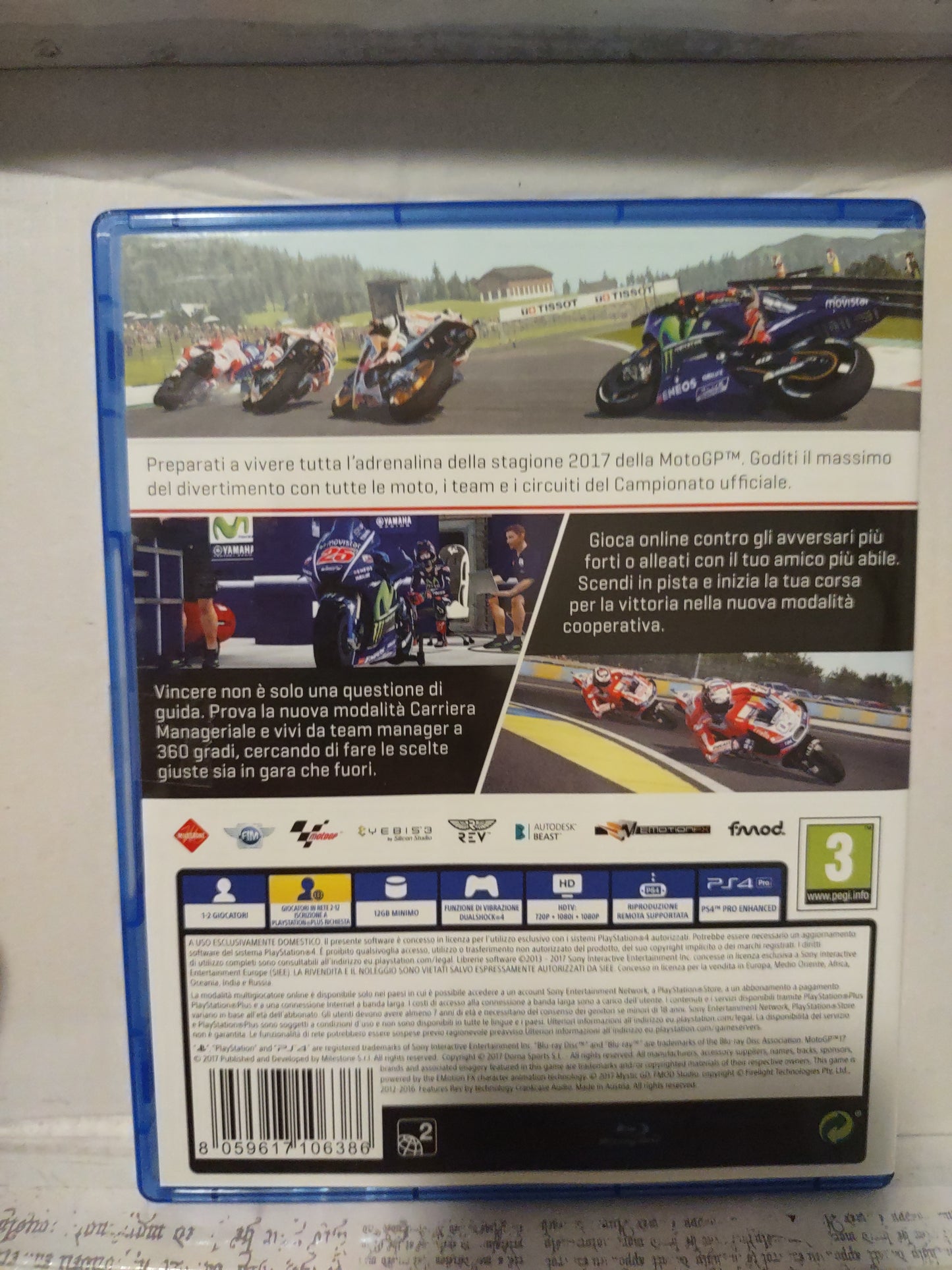 Gioco PlayStation PS4 MotoGP 17