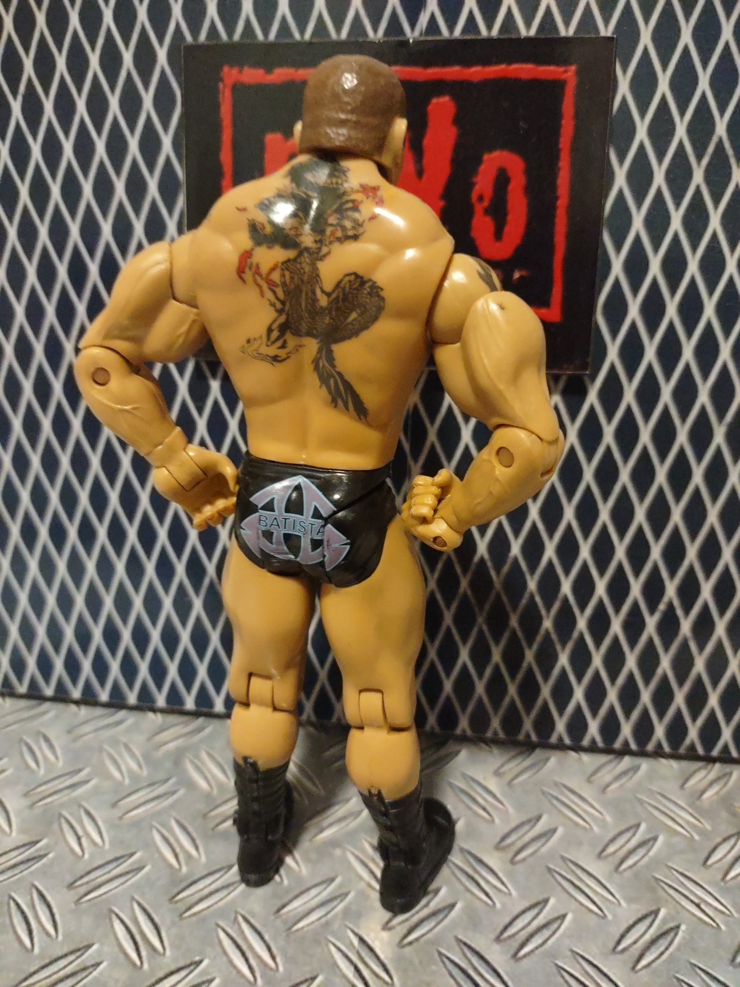 WWE figure jakks wrestling Batista
