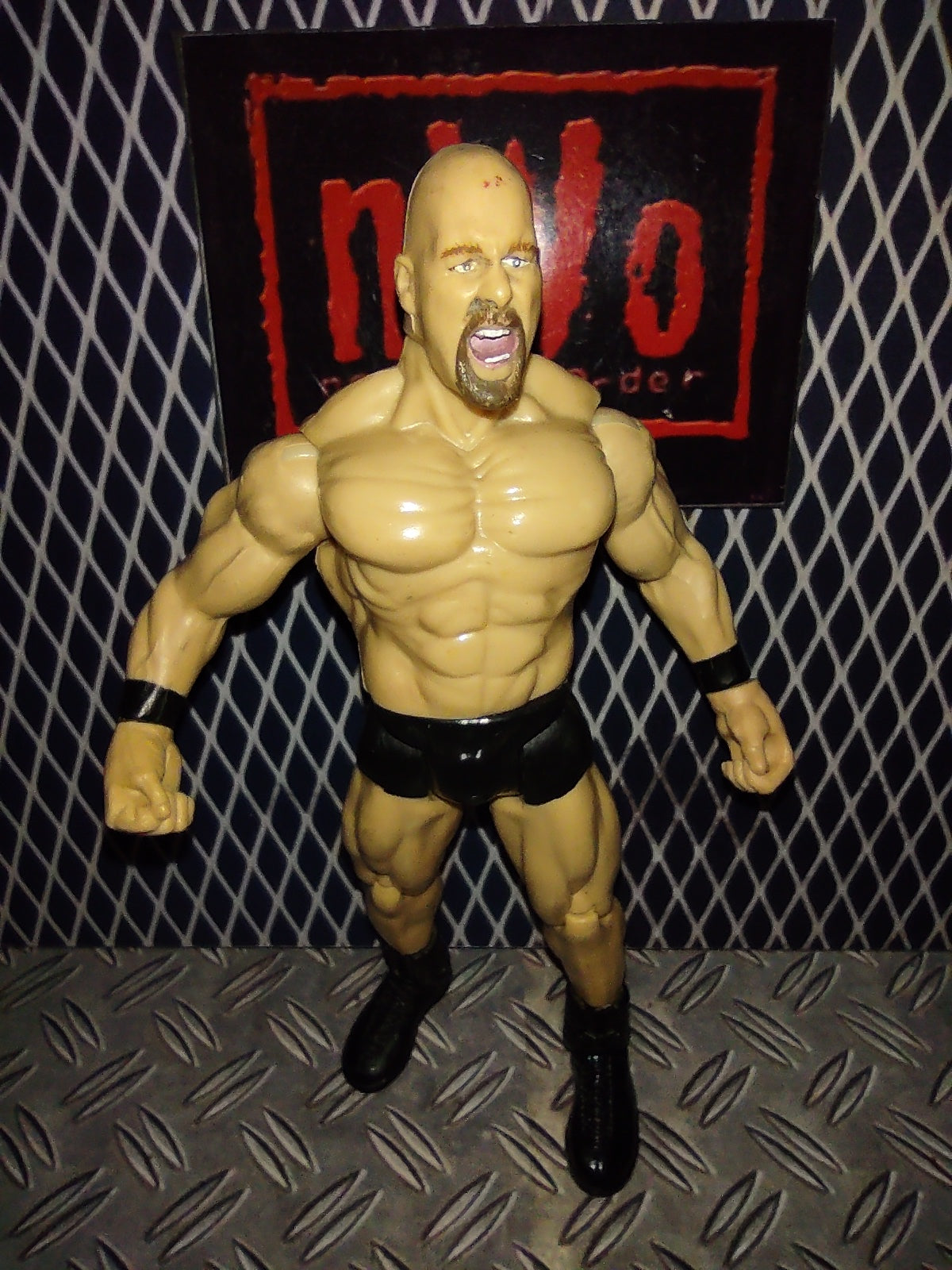 WWE figure jakks wrestling Stone cold Steve Austin