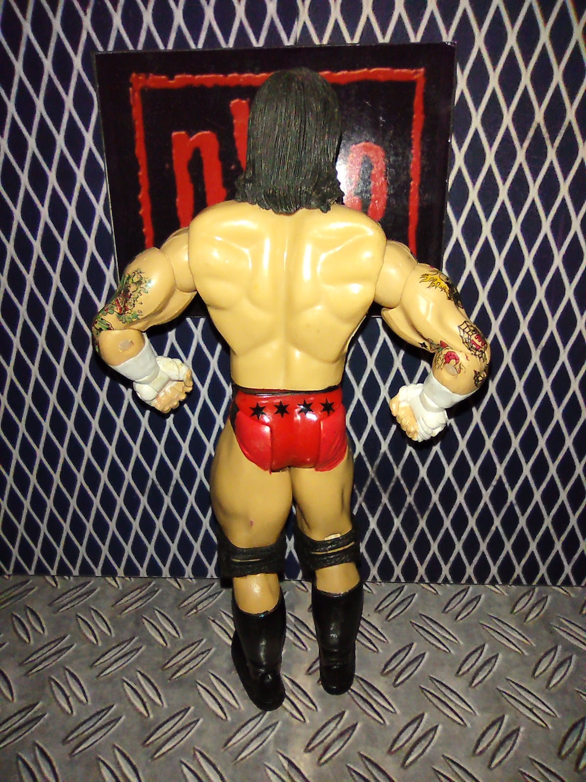 WWE figure jakks wrestling Red pant cm punk