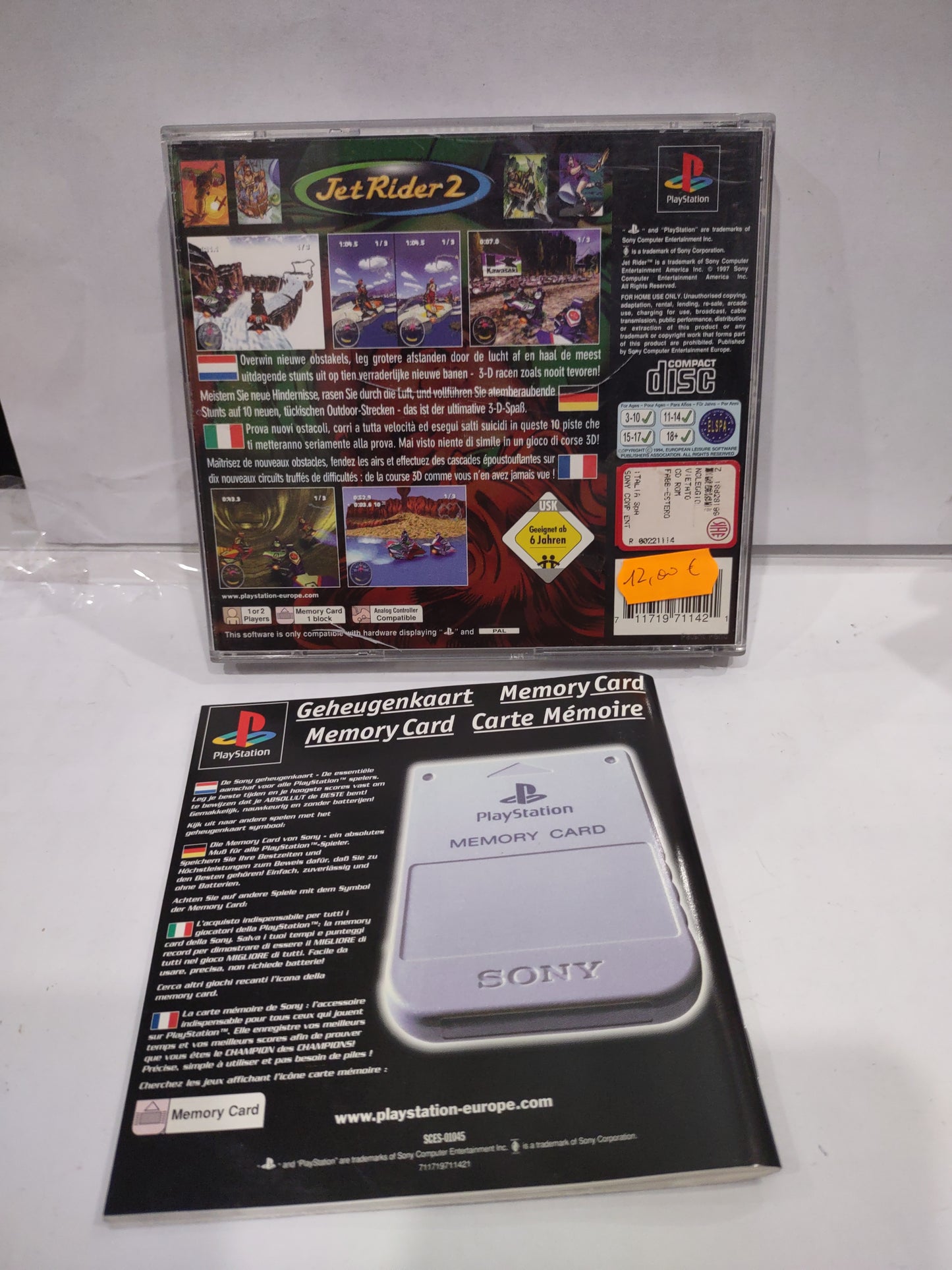 Gioco PlayStation PS1 jet rider 2