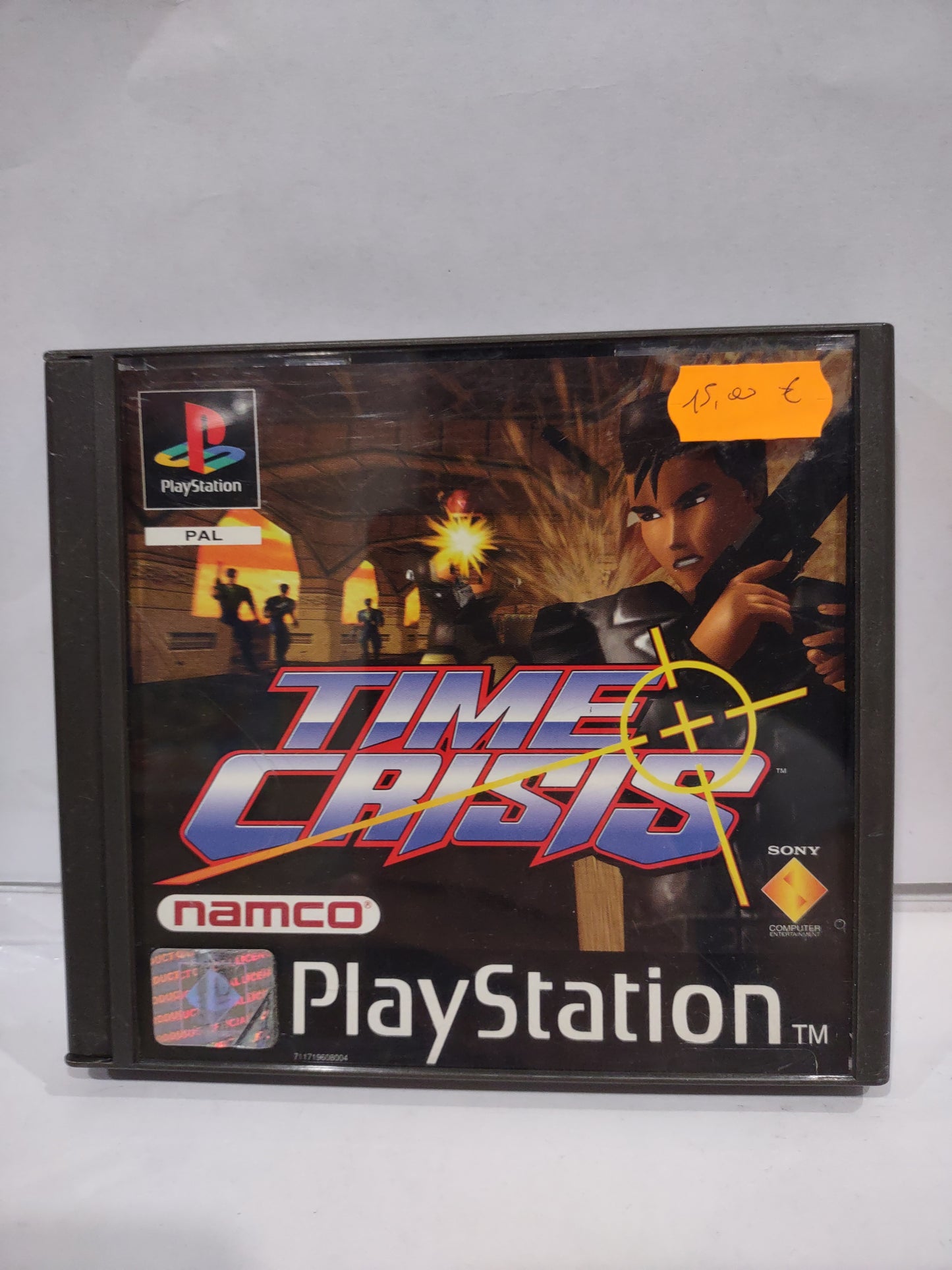 Gioco PlayStation PS1 time crisis pal