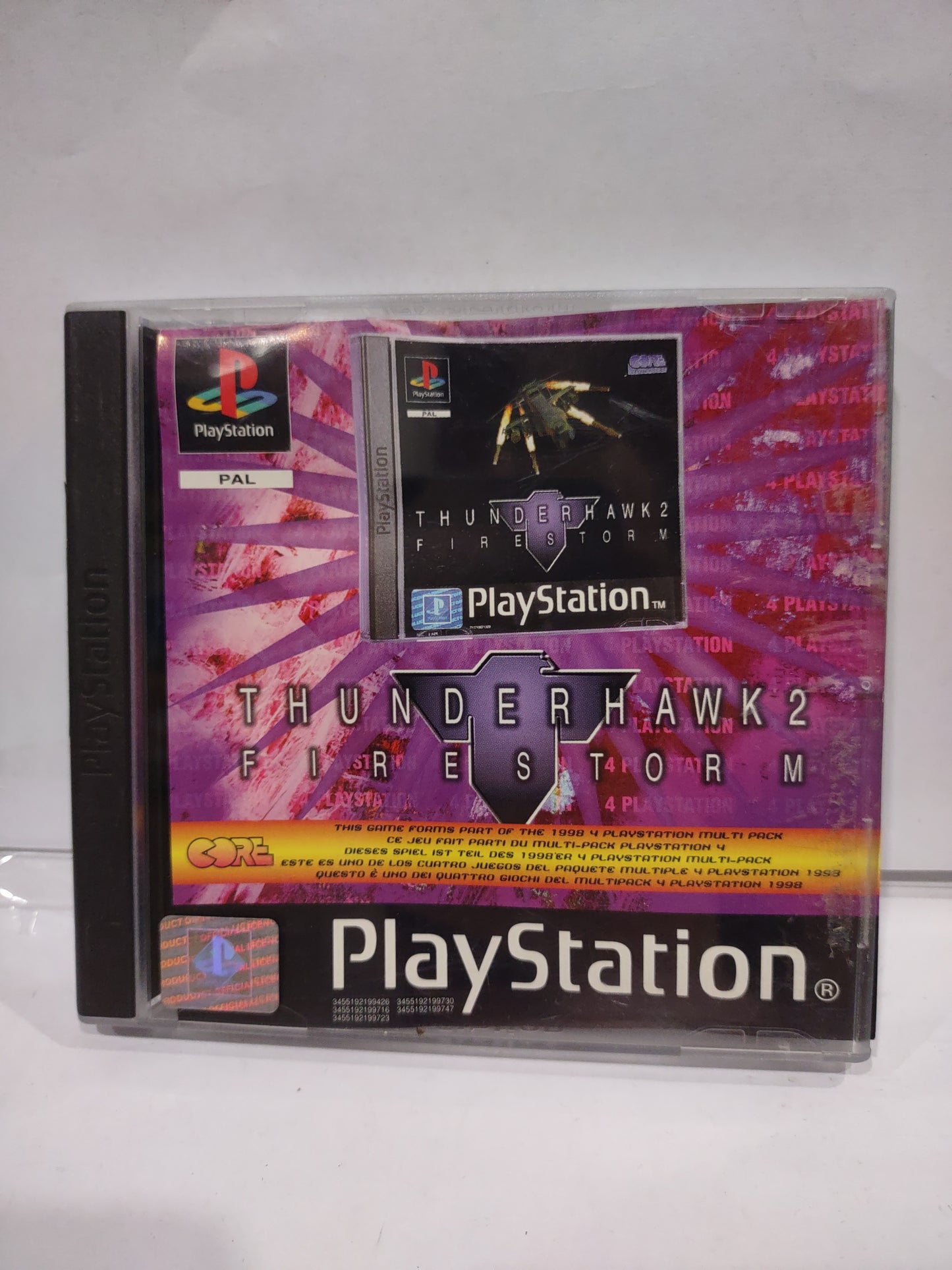 Gioco PlayStation PS1 thunderhawk 2 firestorm