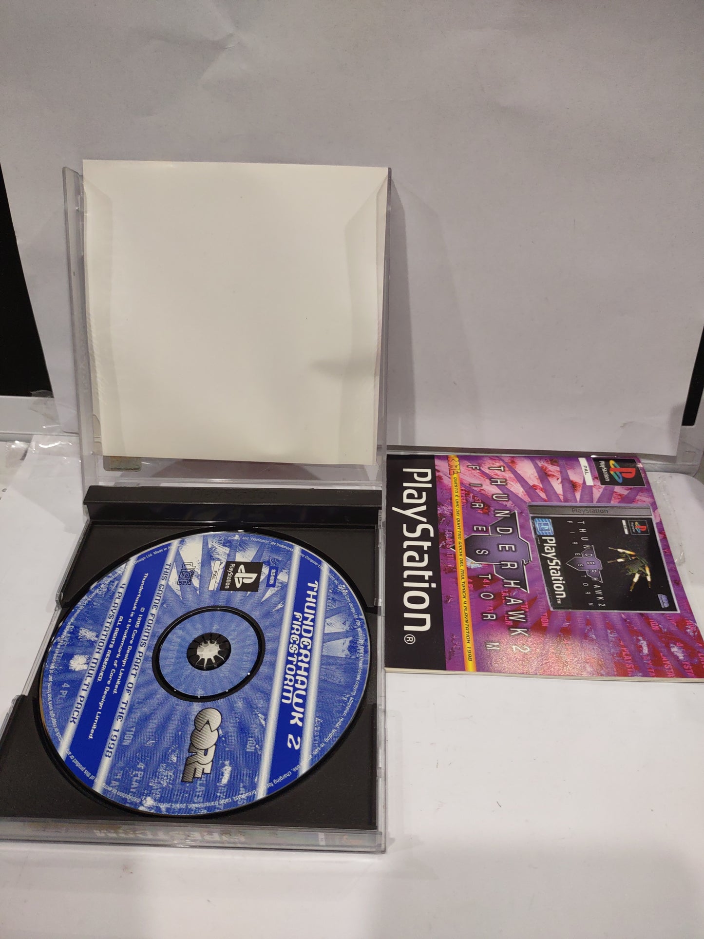 Gioco PlayStation PS1 thunderhawk 2 firestorm