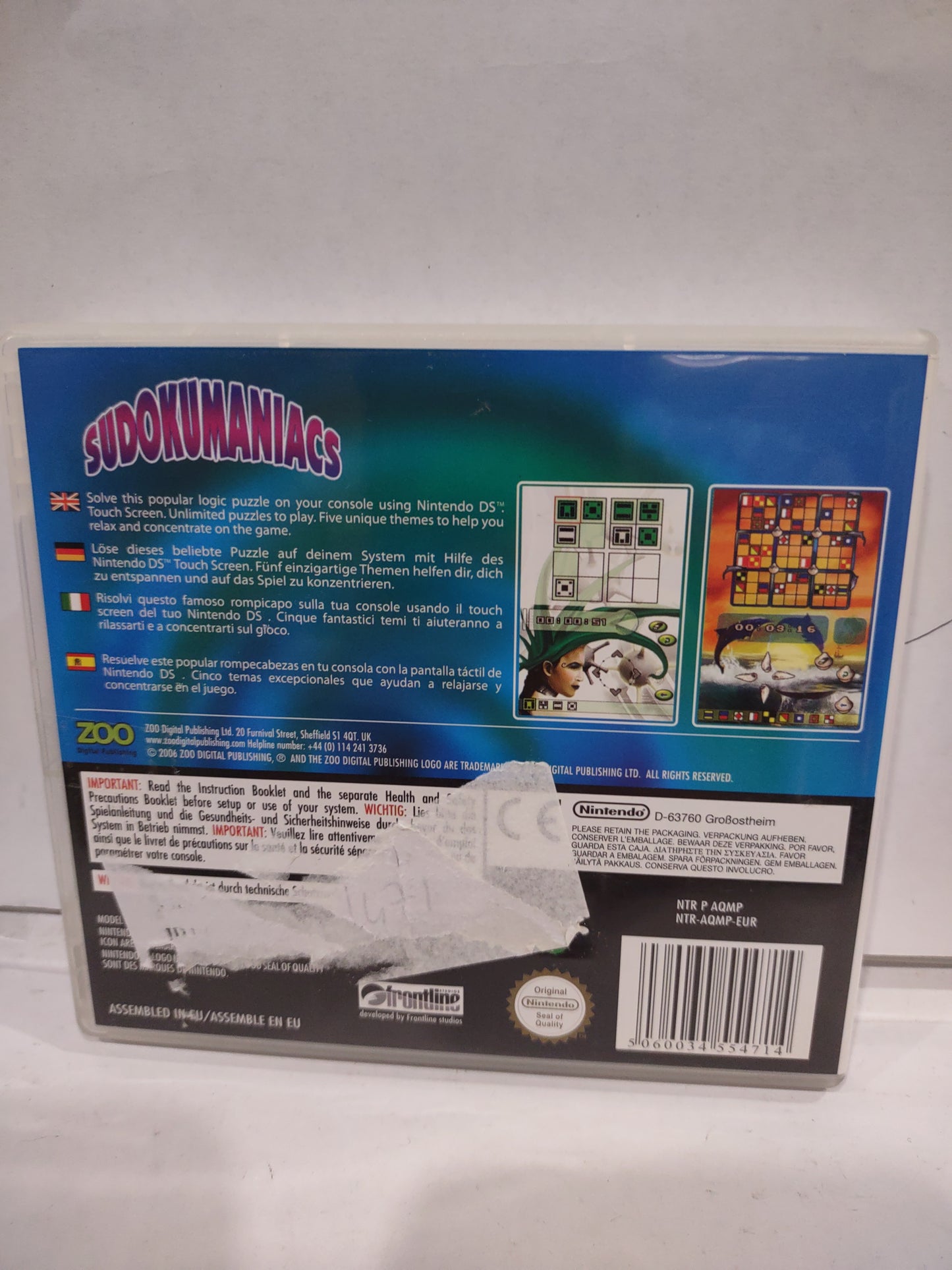 Gioco Nintendo DS suidokumanicas