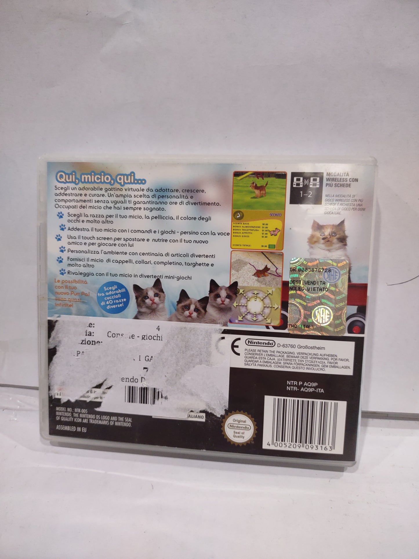 Gioco Nintendo DS Matti per i gatti