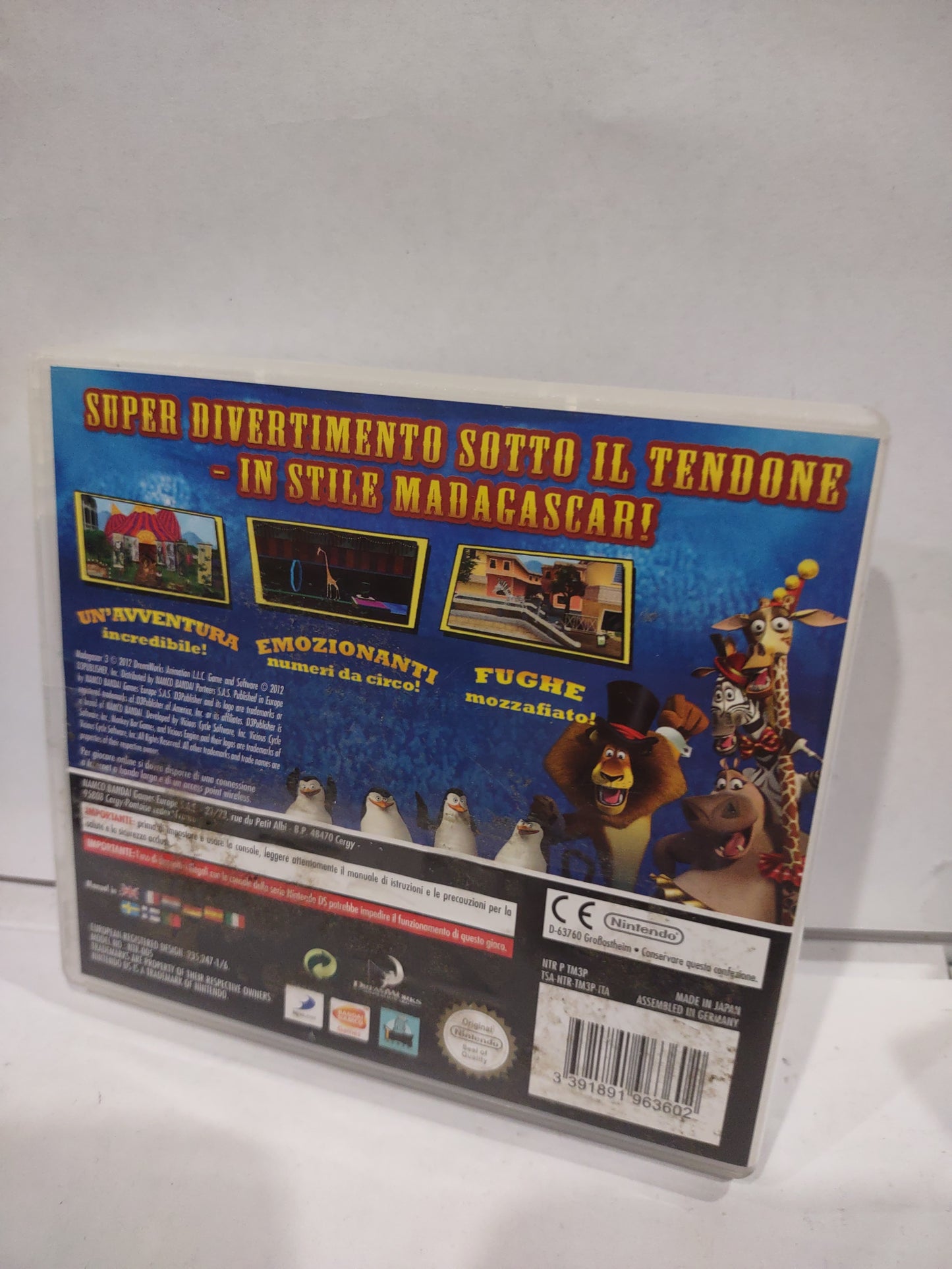 Gioco Nintendo DS Madagascar 3 ricercati in Europa