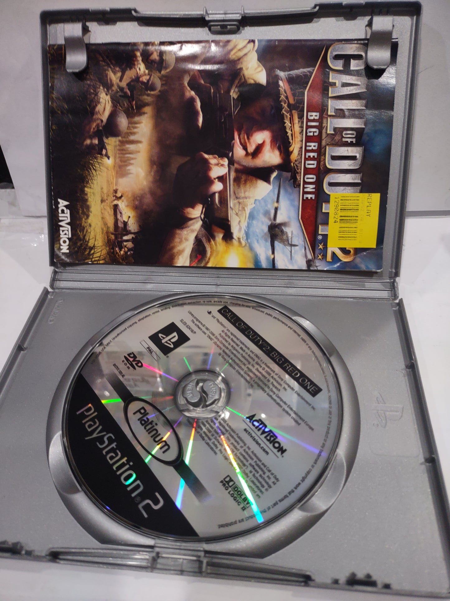 Gioco PlayStation PS2 call of duty 2 big Red one