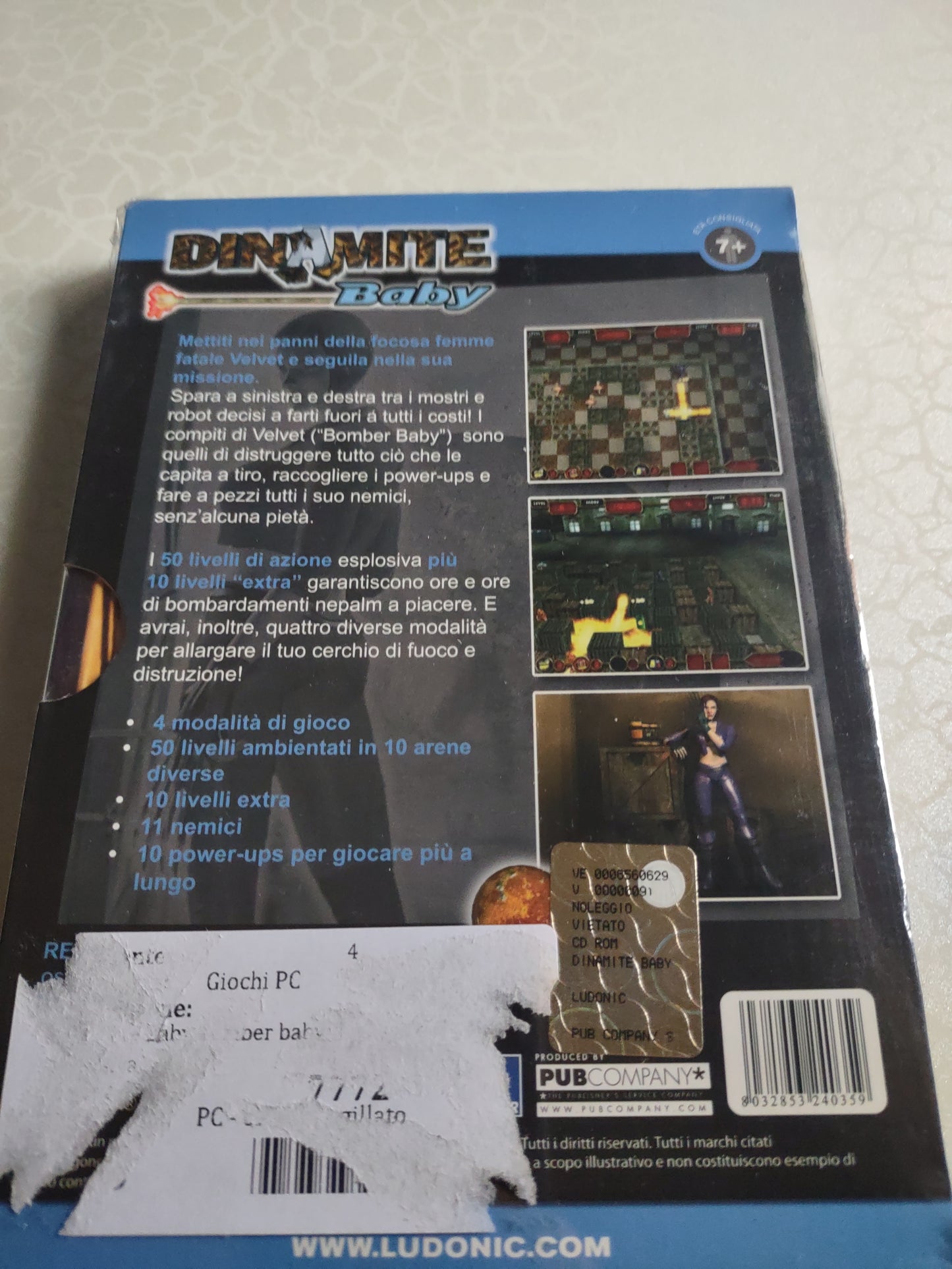 Gioco PC computer dinamite baby